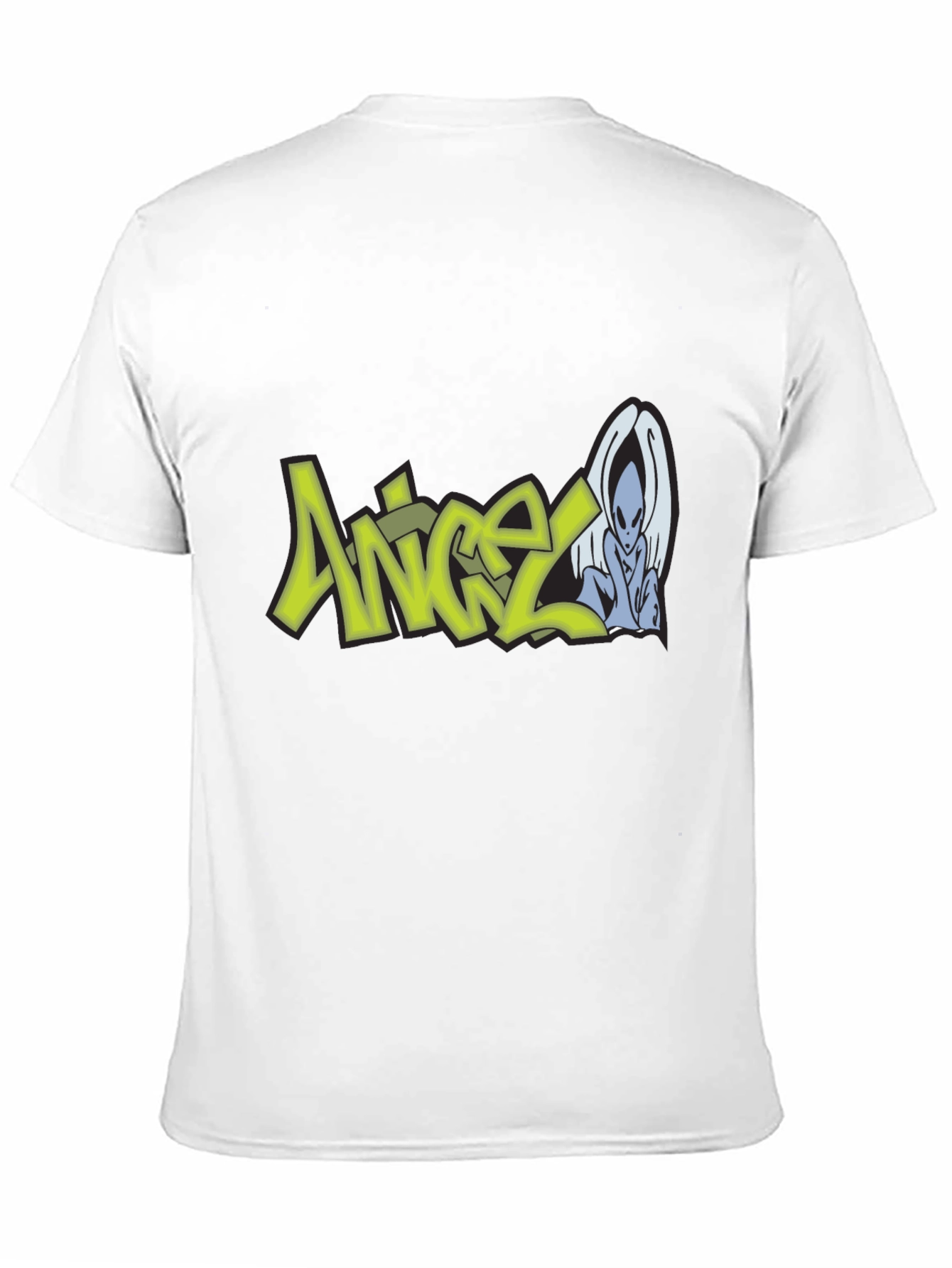 Angel Graphic Print T-Shirt - Urban Streetwear