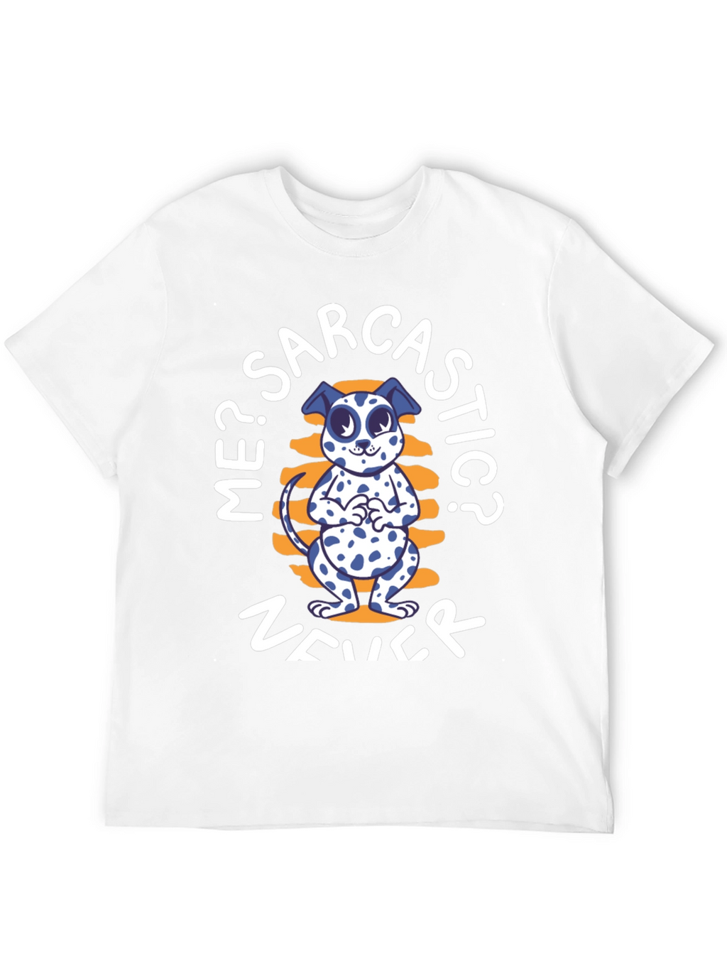 Sarcastic Dog Graphic T-Shirt - Unisex Black Tee