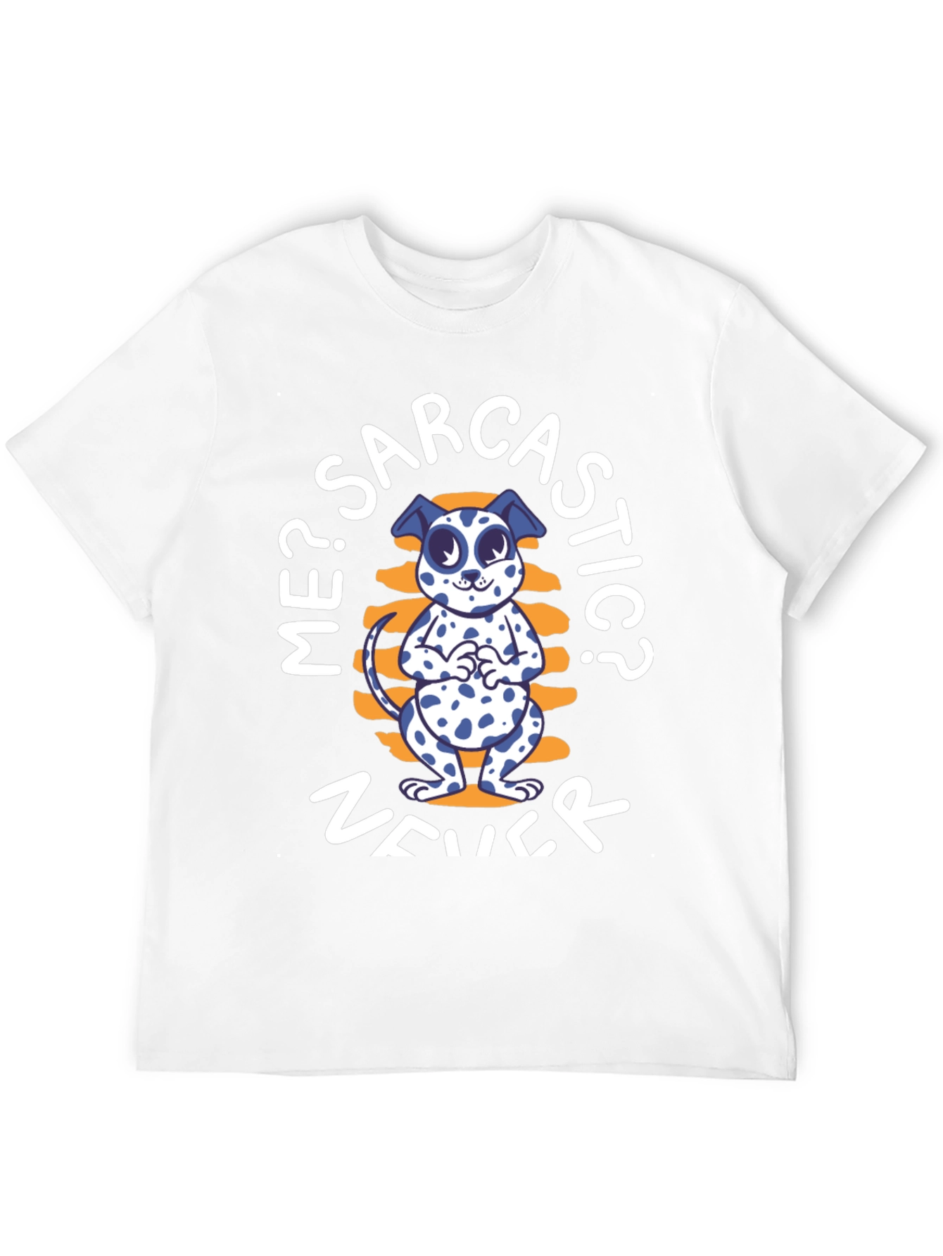 Sarcastic Dog Graphic T-Shirt - Unisex Black Tee