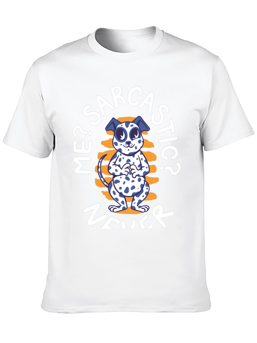 Sarcastic Dog Graphic T-Shirt - Unisex Black Tee