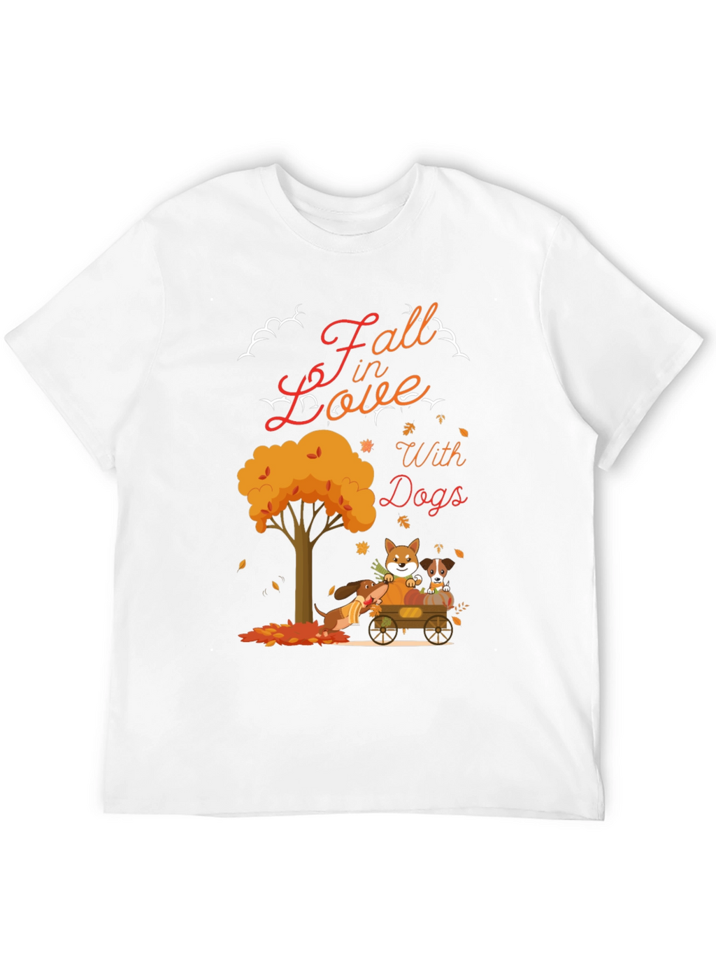 Fall In Love With Dogs T-Shirt