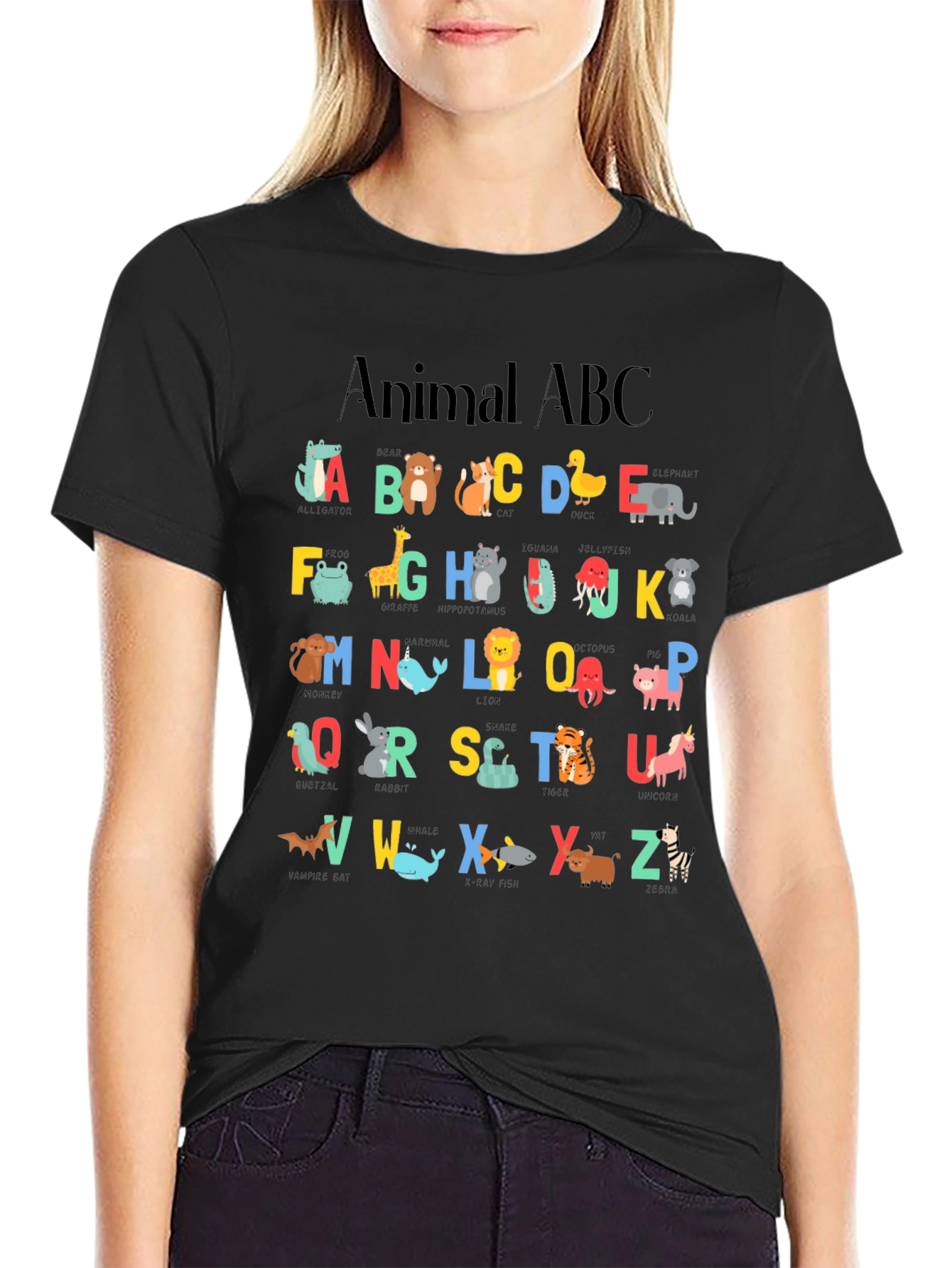 Animal ABC T-Shirt - Educational & Fun!