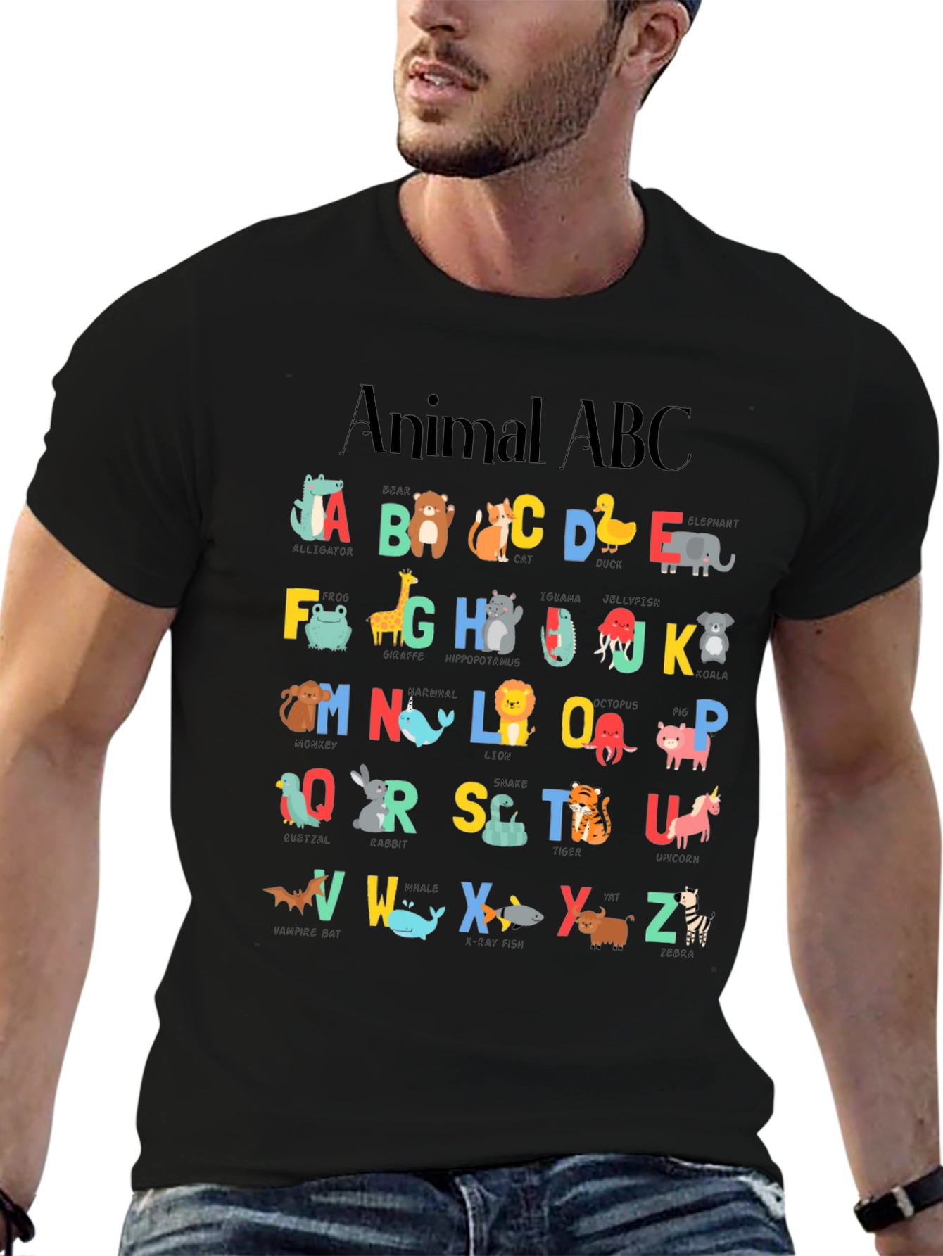 Animal ABC T-Shirt - Educational & Fun!