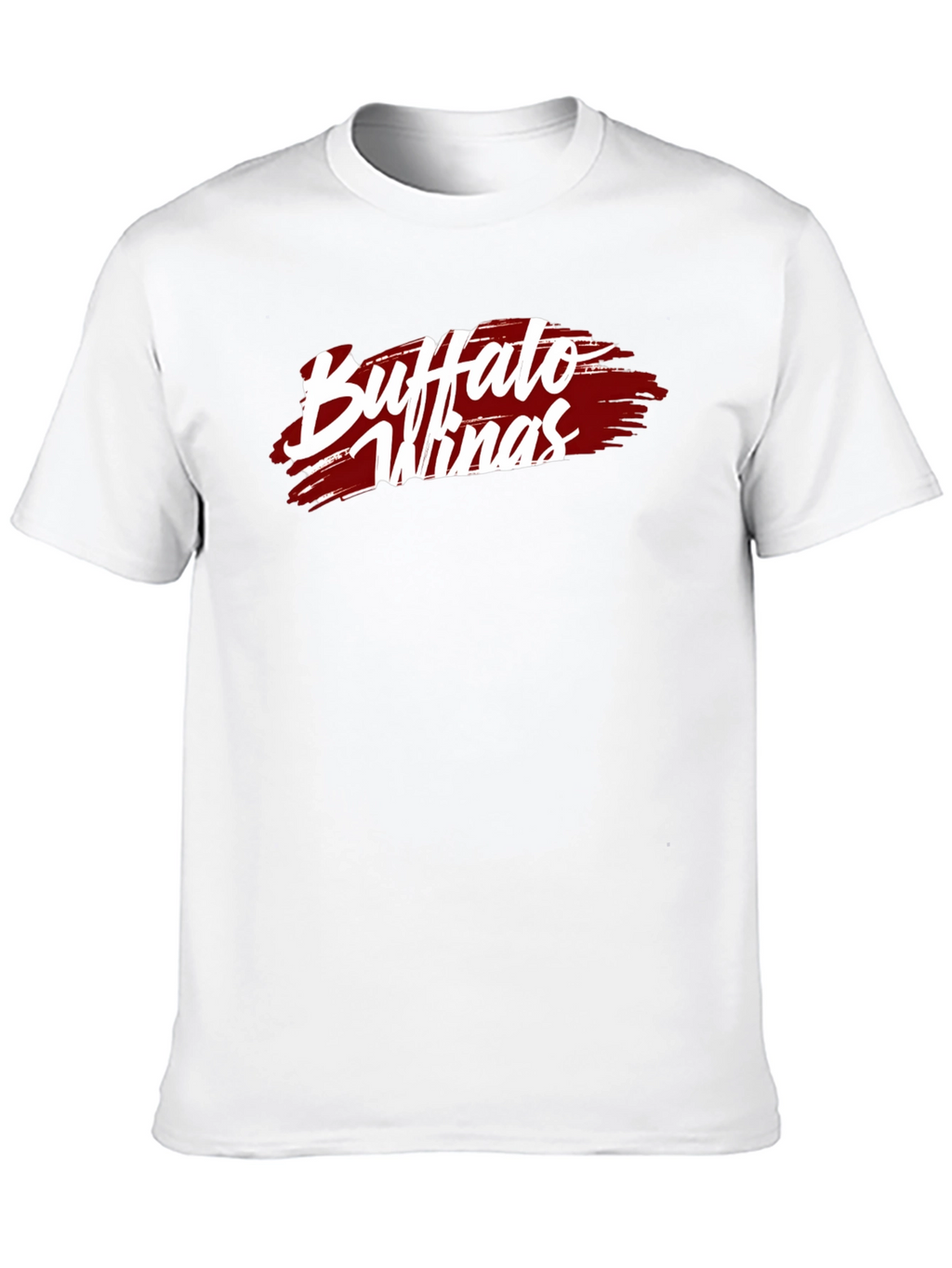 Buffalo Wings T-Shirt - Black Cotton Graphic Tee