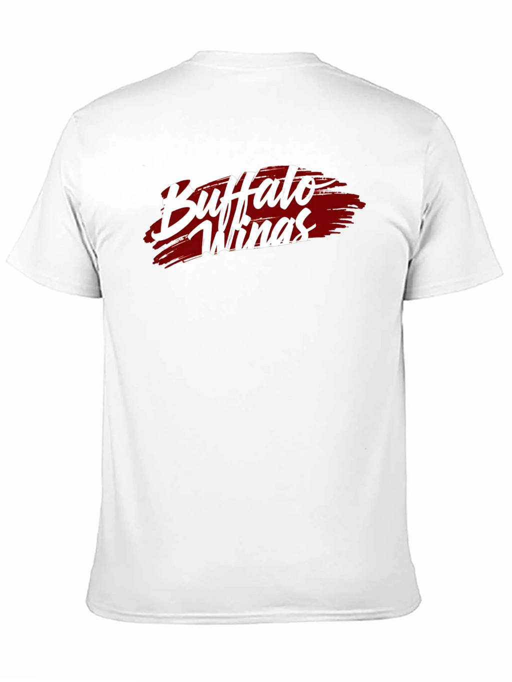 Buffalo Wings T-Shirt - Black Cotton Graphic Tee