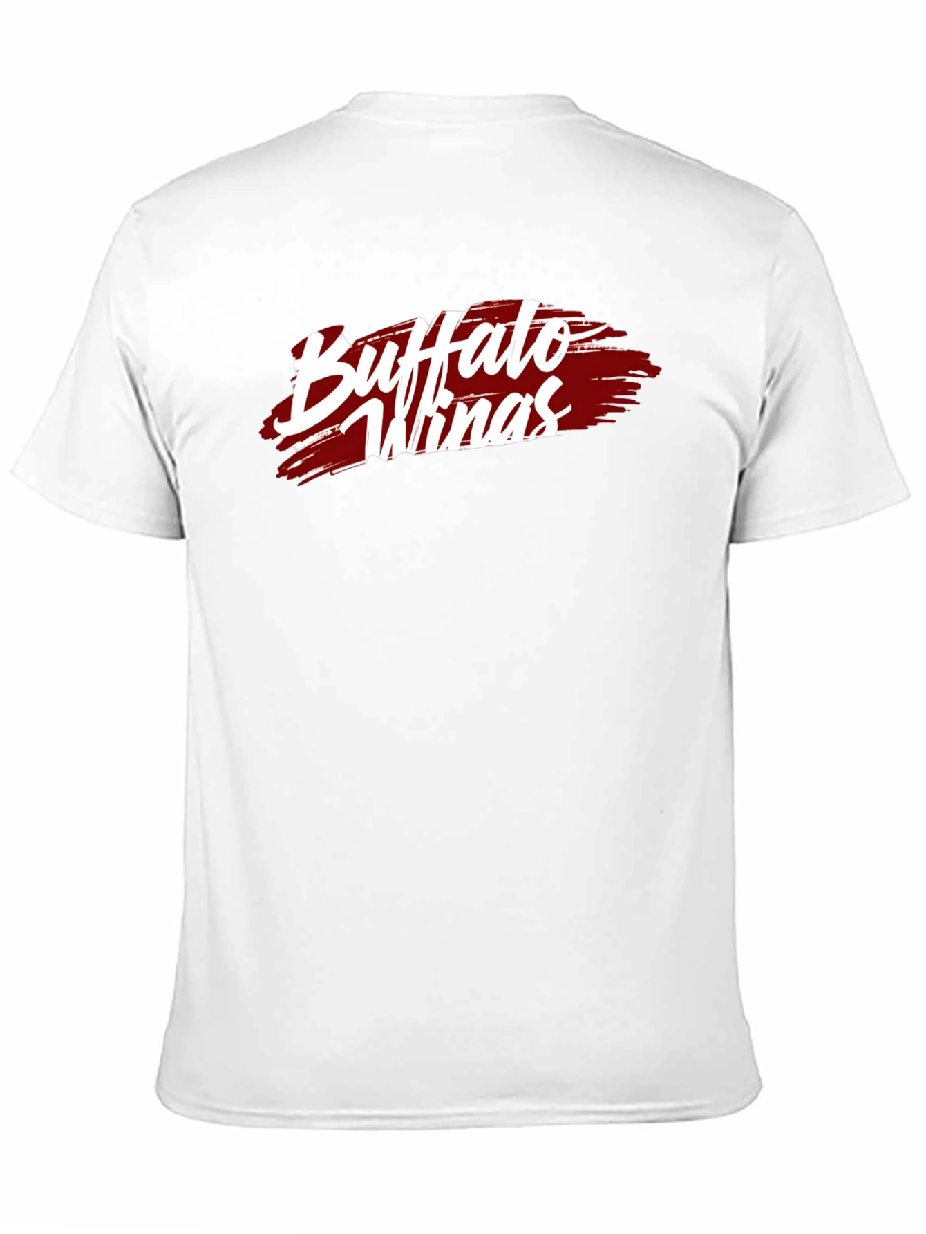 Buffalo Wings T-Shirt - Black Cotton Graphic Tee