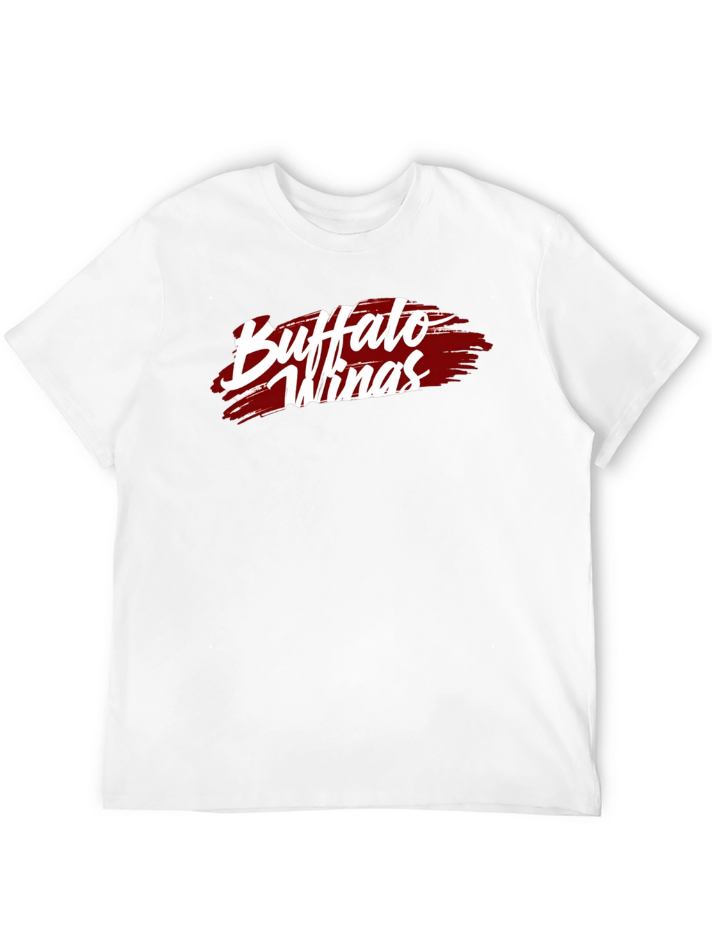 Buffalo Wings T-Shirt - Black Cotton Graphic Tee