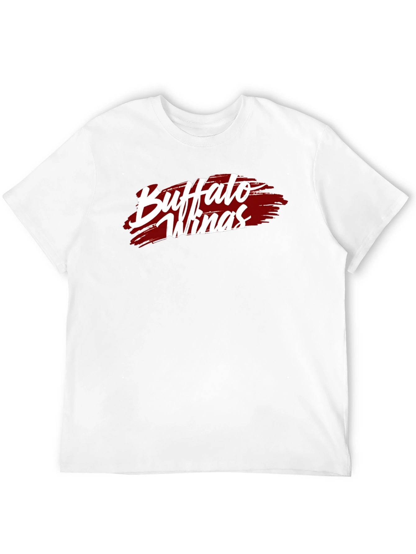 Buffalo Wings T-Shirt - Black Cotton Graphic Tee