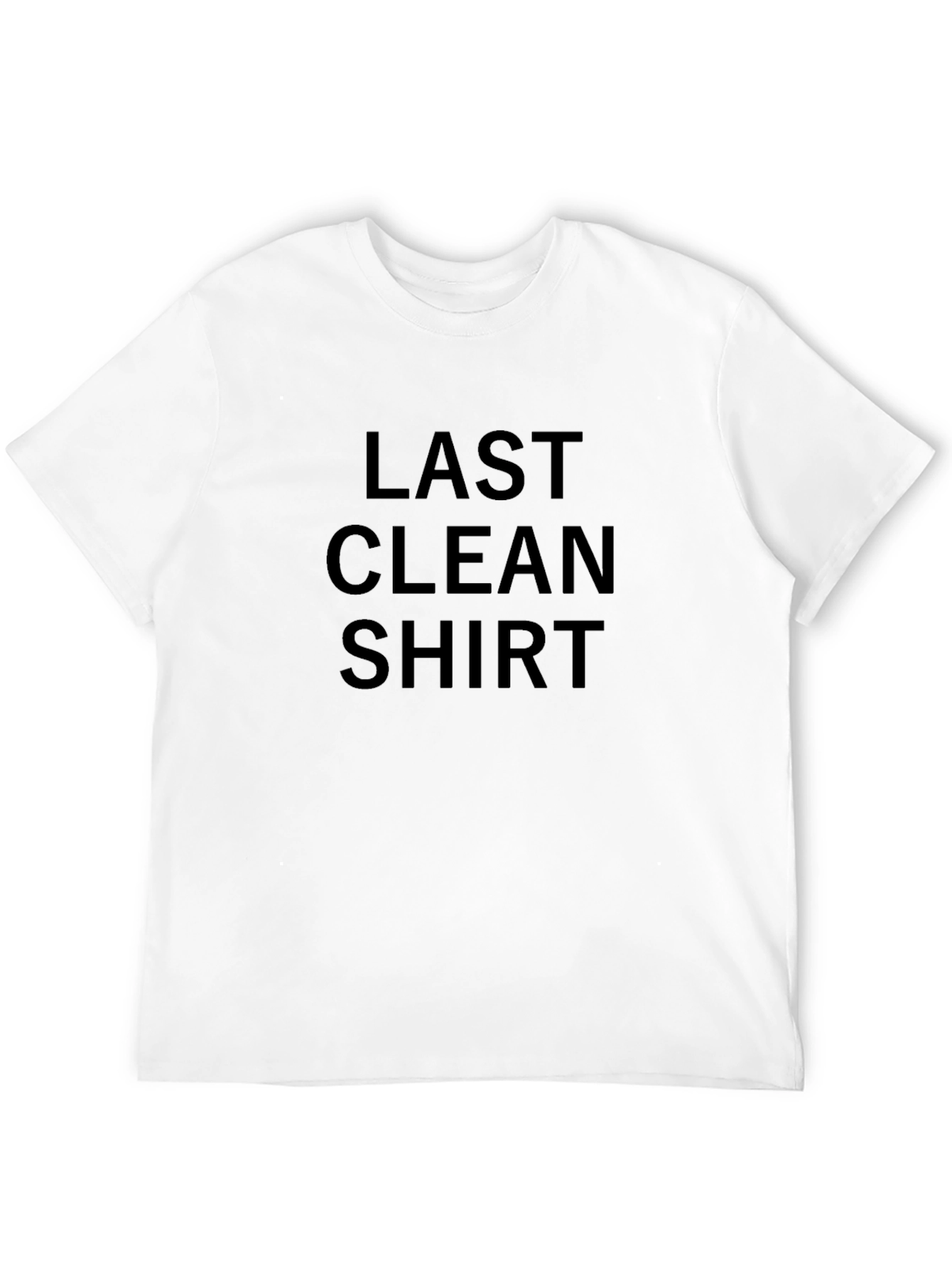 Last Clean Shirt - Funny Graphic Tee