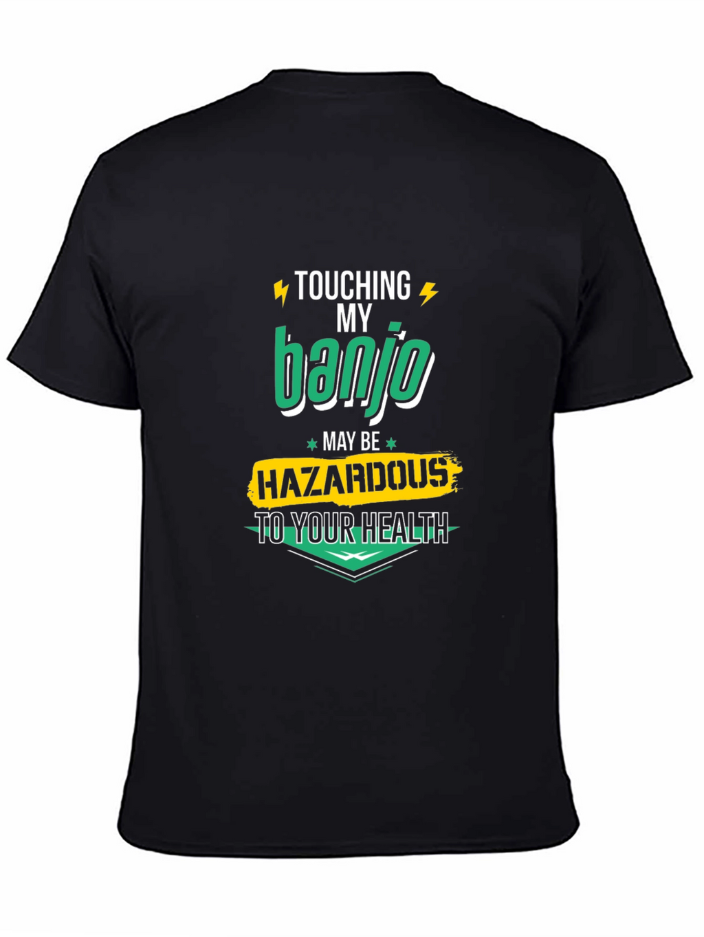 Banjo Hazardous T-Shirt - Funny Graphic Tee