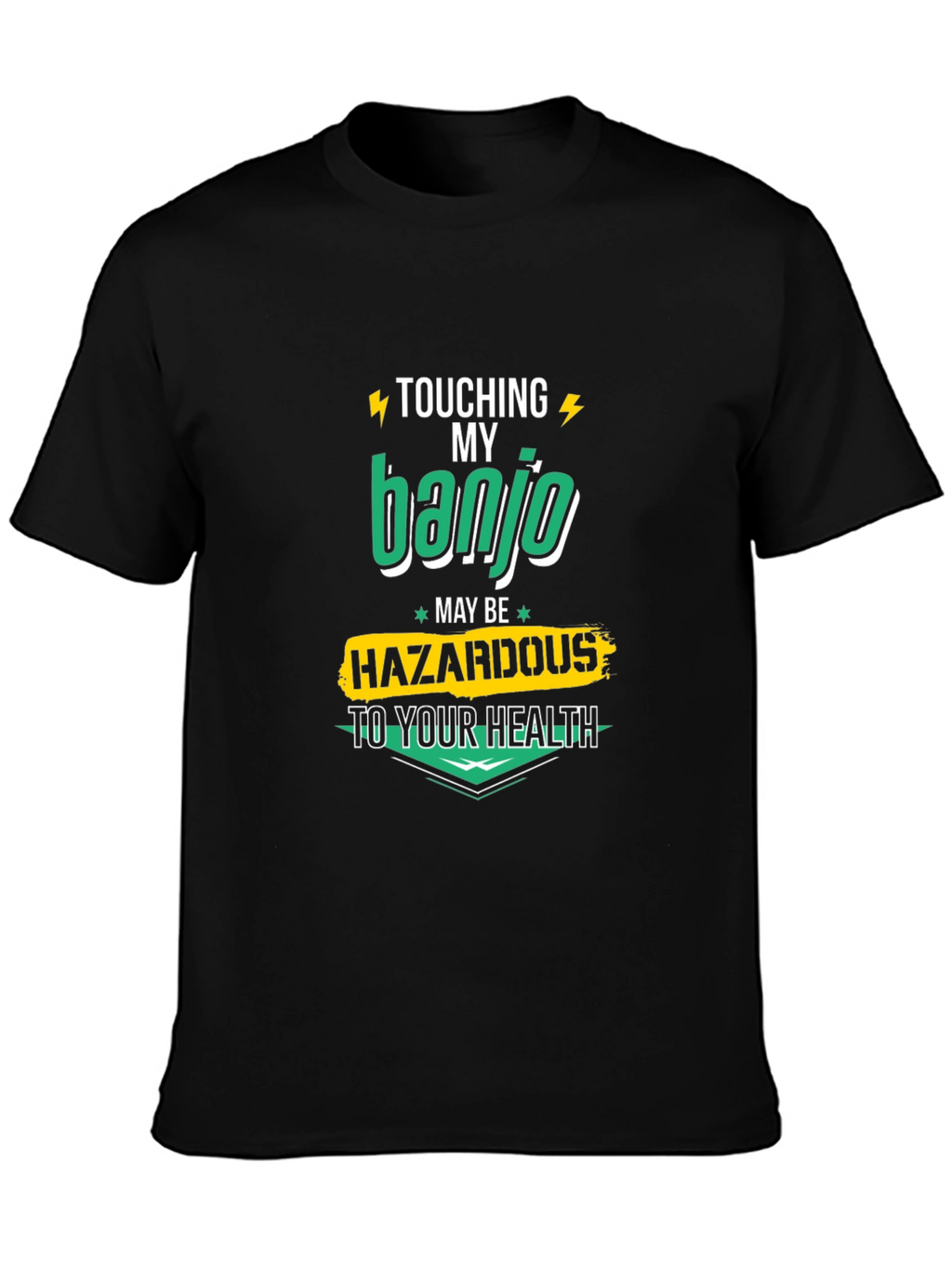 Banjo Hazardous T-Shirt - Funny Graphic Tee