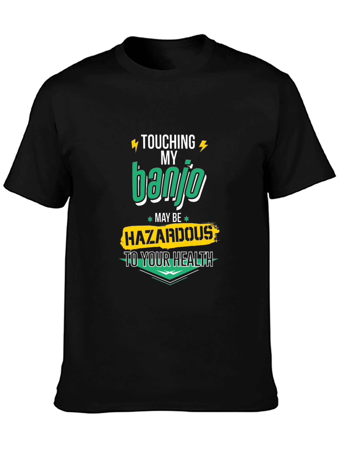 Banjo Hazardous T-Shirt - Funny Graphic Tee