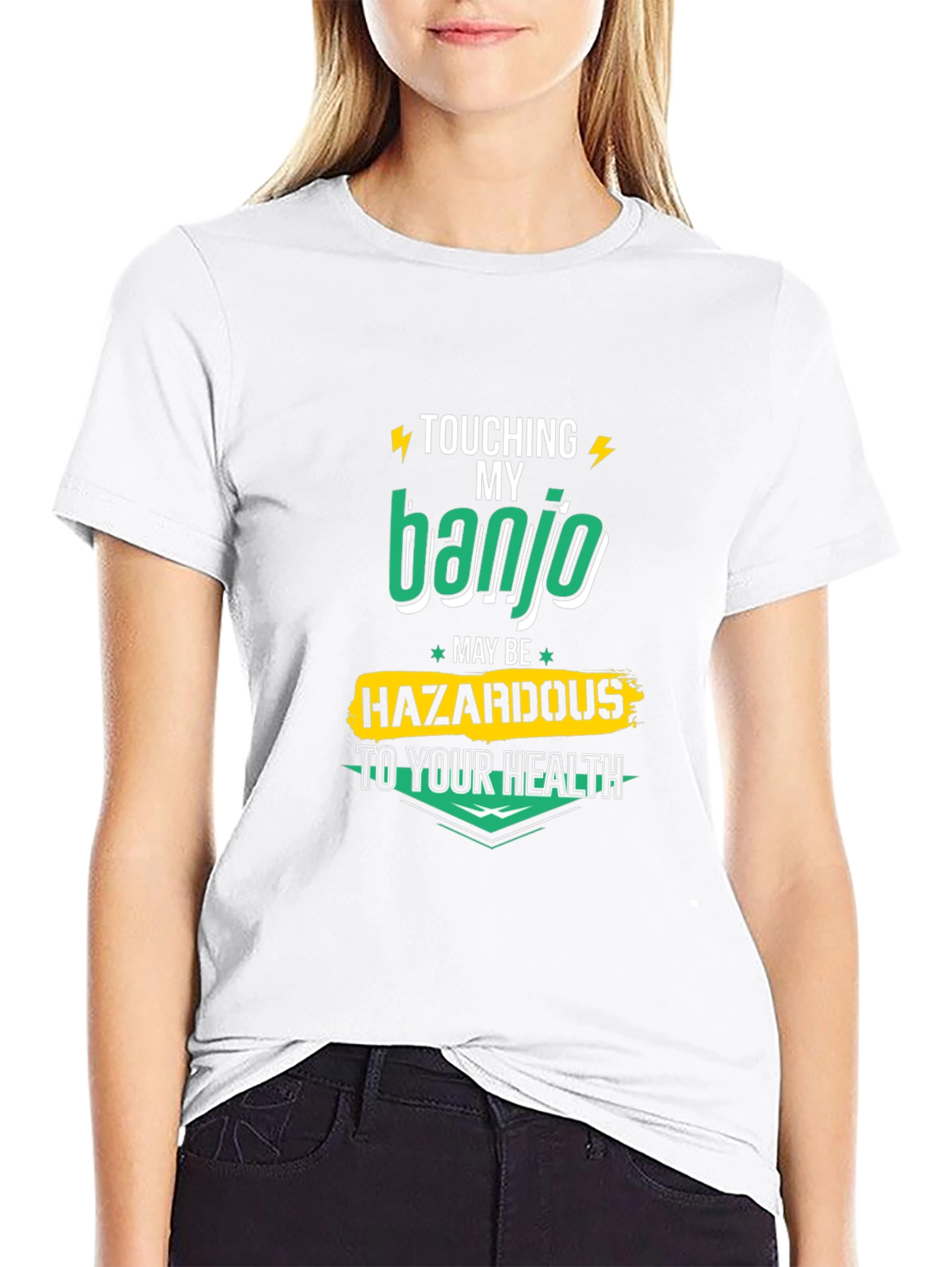 Banjo Hazardous T-Shirt - Funny Graphic Tee