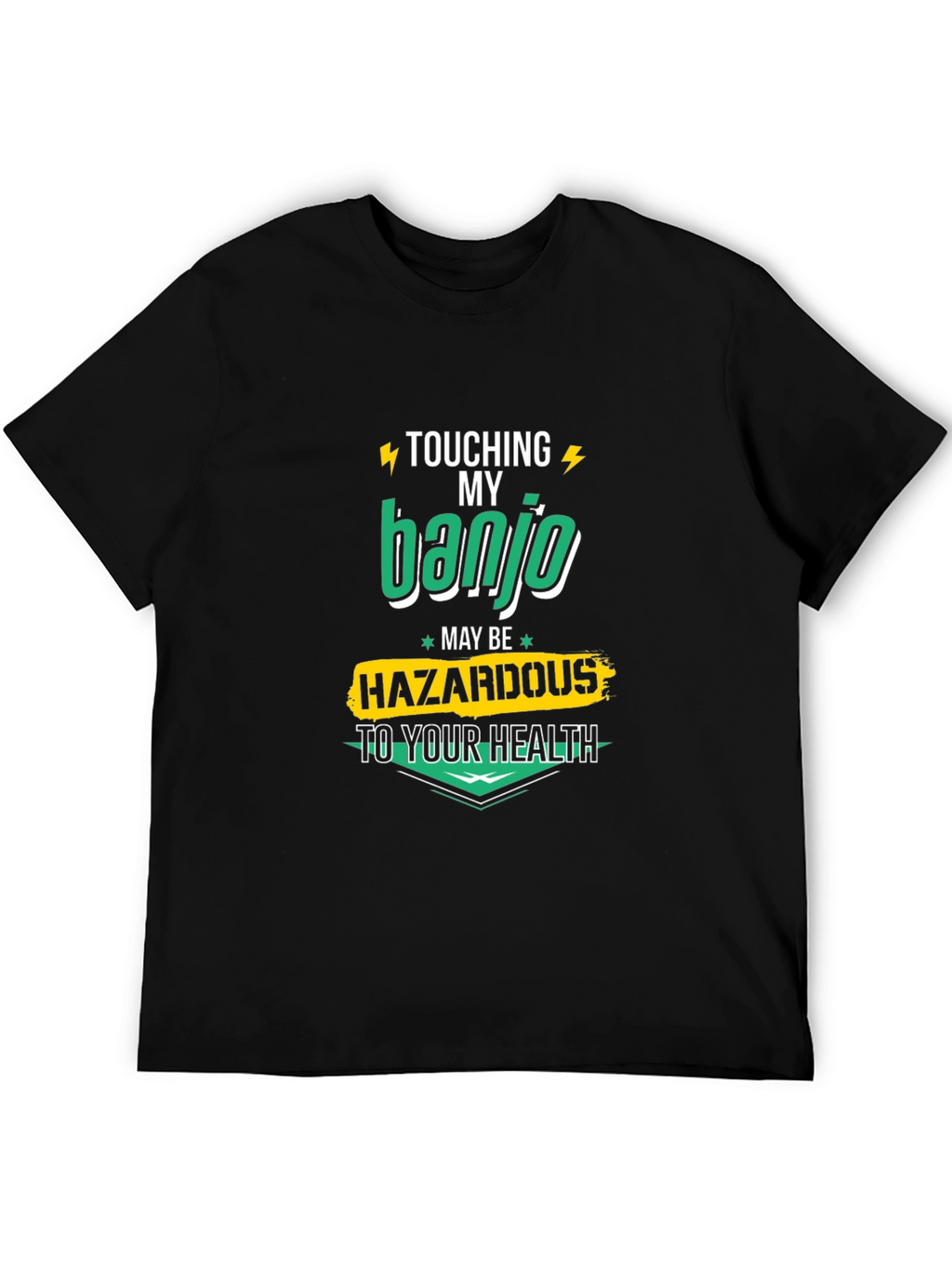 Banjo Hazardous T-Shirt - Funny Graphic Tee
