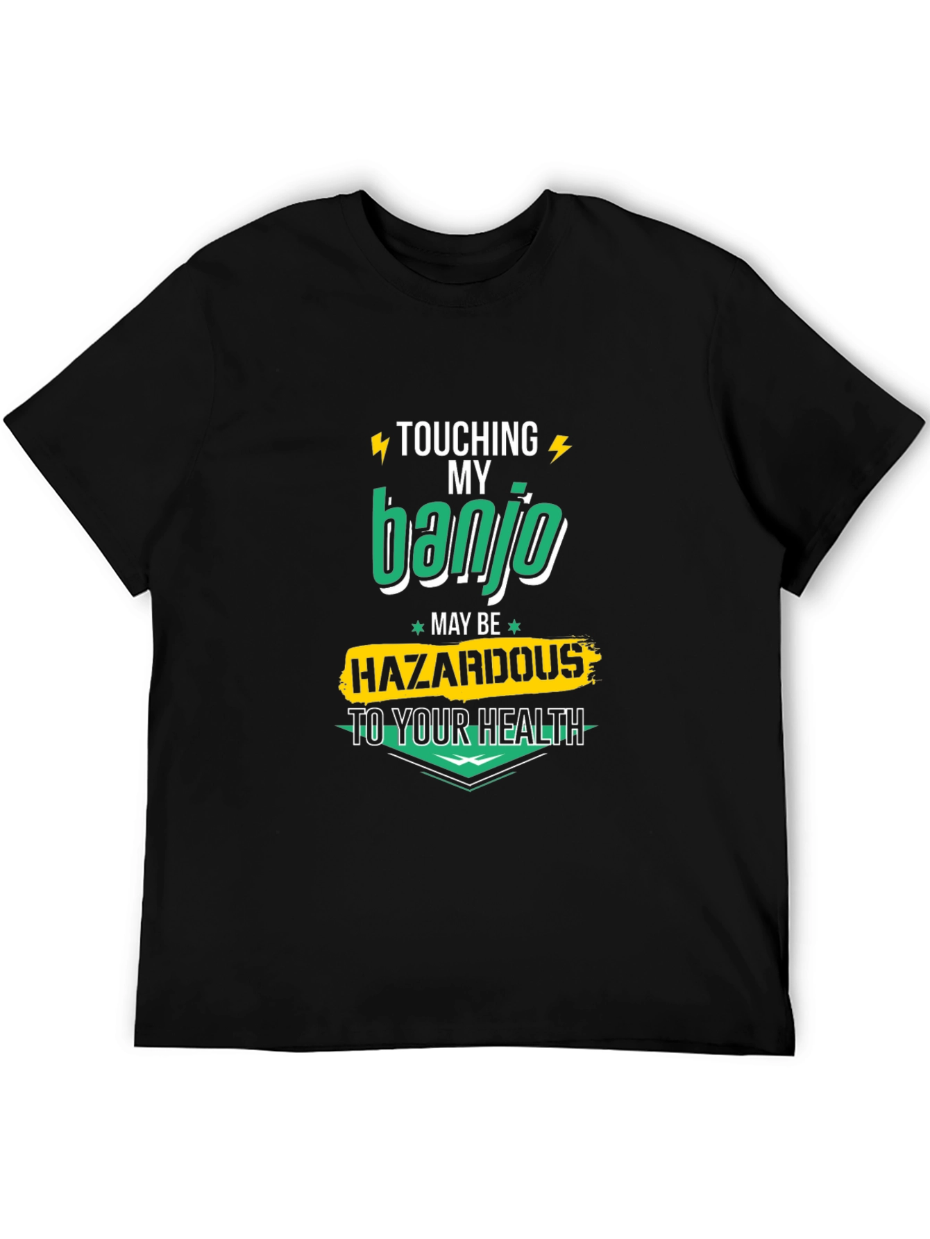 Banjo Hazardous T-Shirt - Funny Graphic Tee
