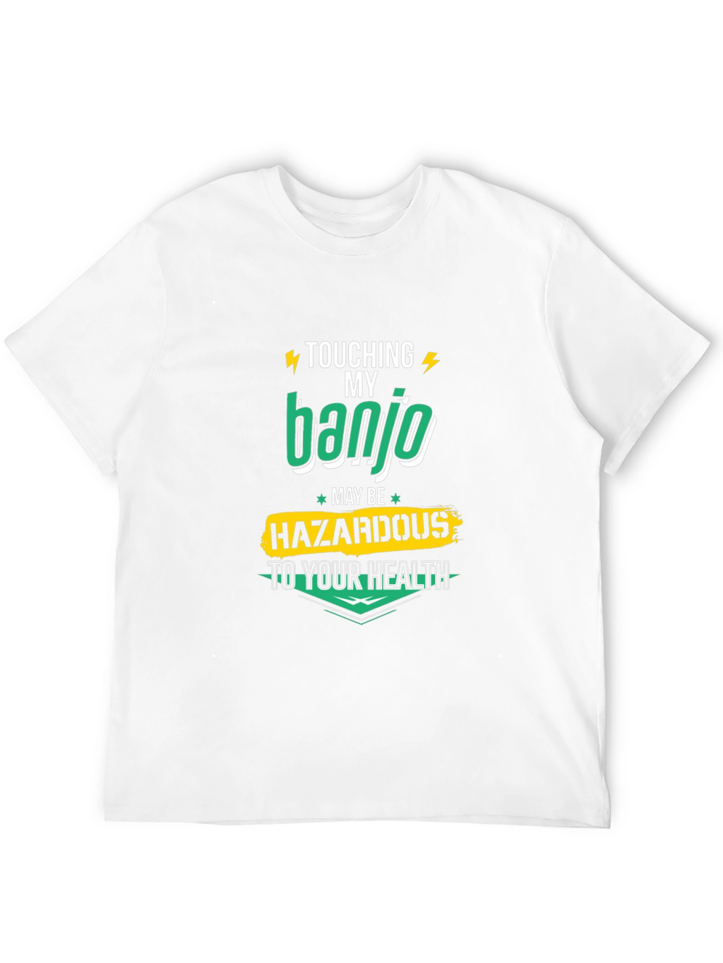 Banjo Hazardous T-Shirt - Funny Graphic Tee