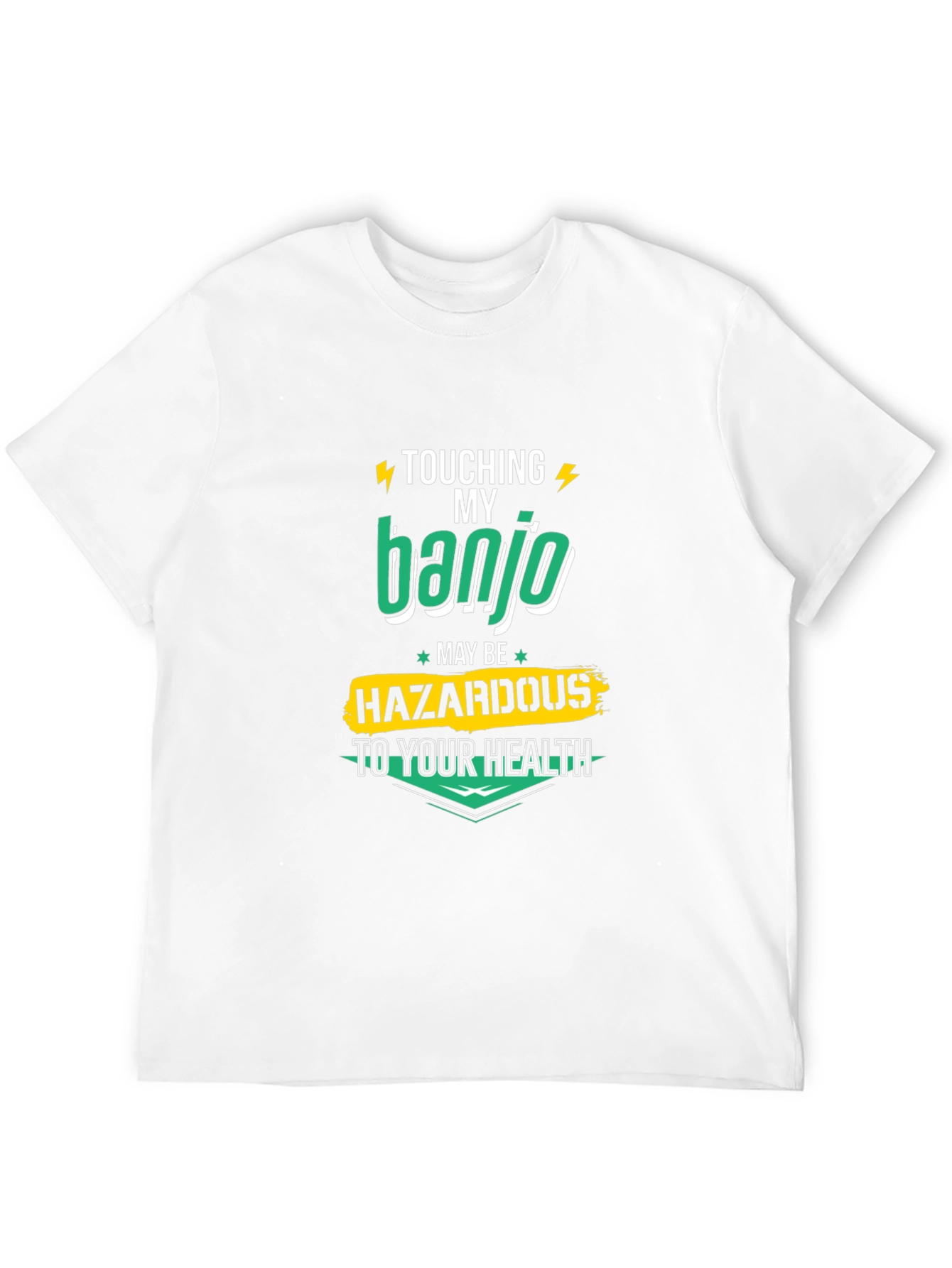 Banjo Hazardous T-Shirt - Funny Graphic Tee