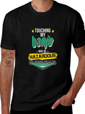 Banjo Hazardous T-Shirt - Funny Graphic Tee