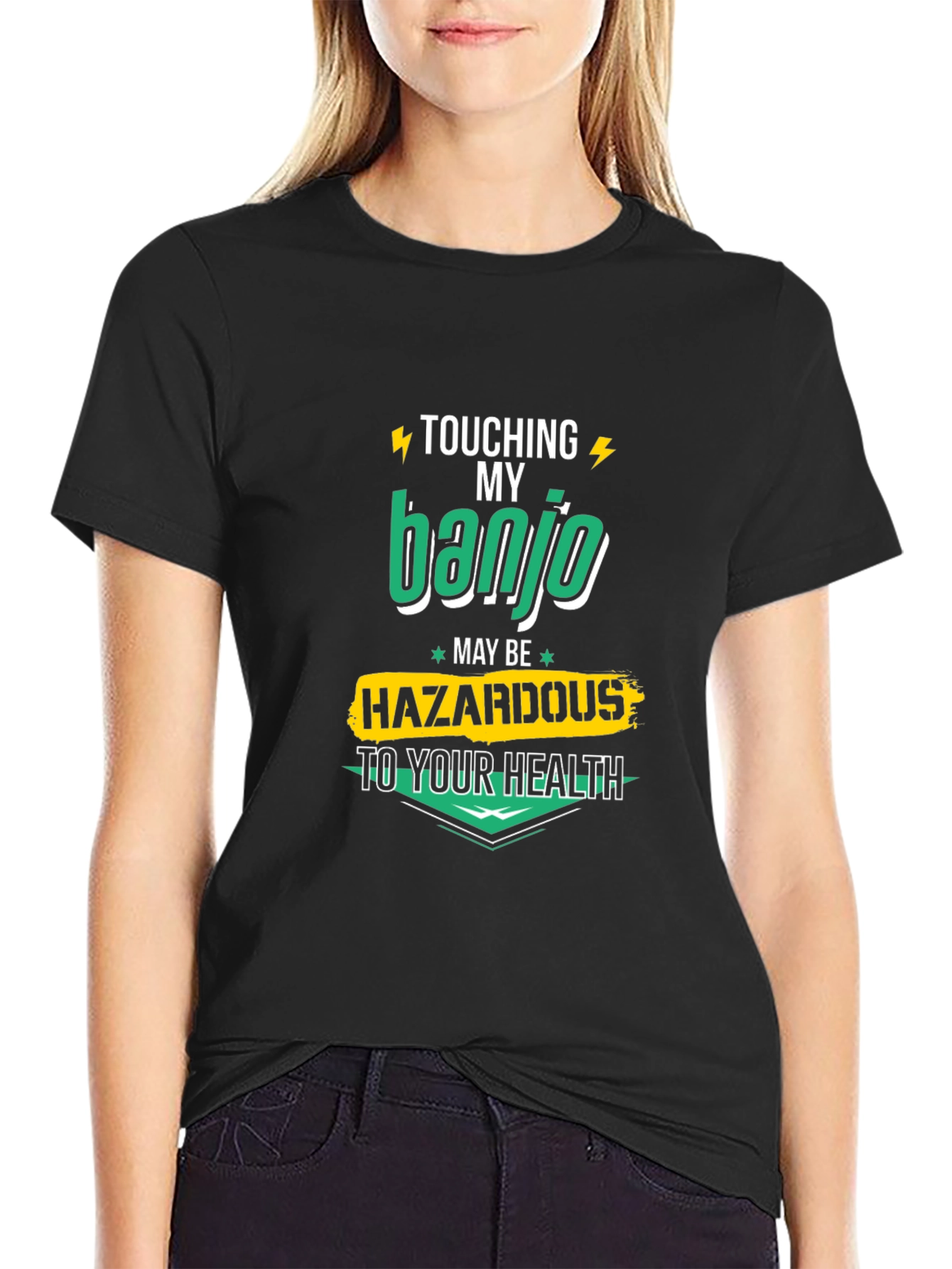 Banjo Hazardous T-Shirt - Funny Graphic Tee