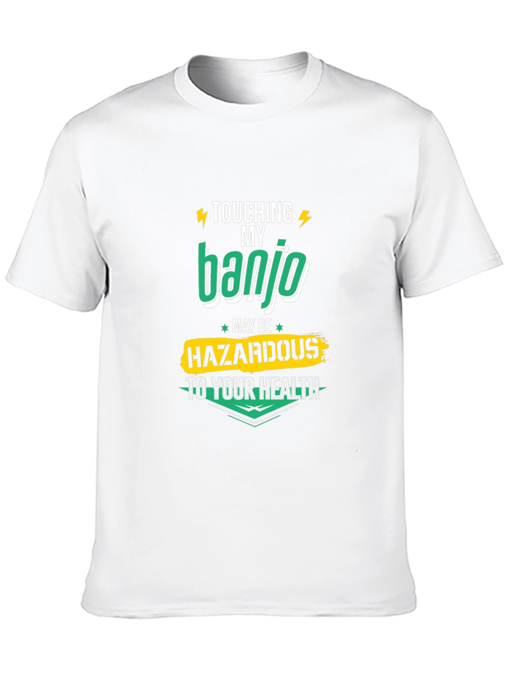 Banjo Hazardous T-Shirt - Funny Graphic Tee