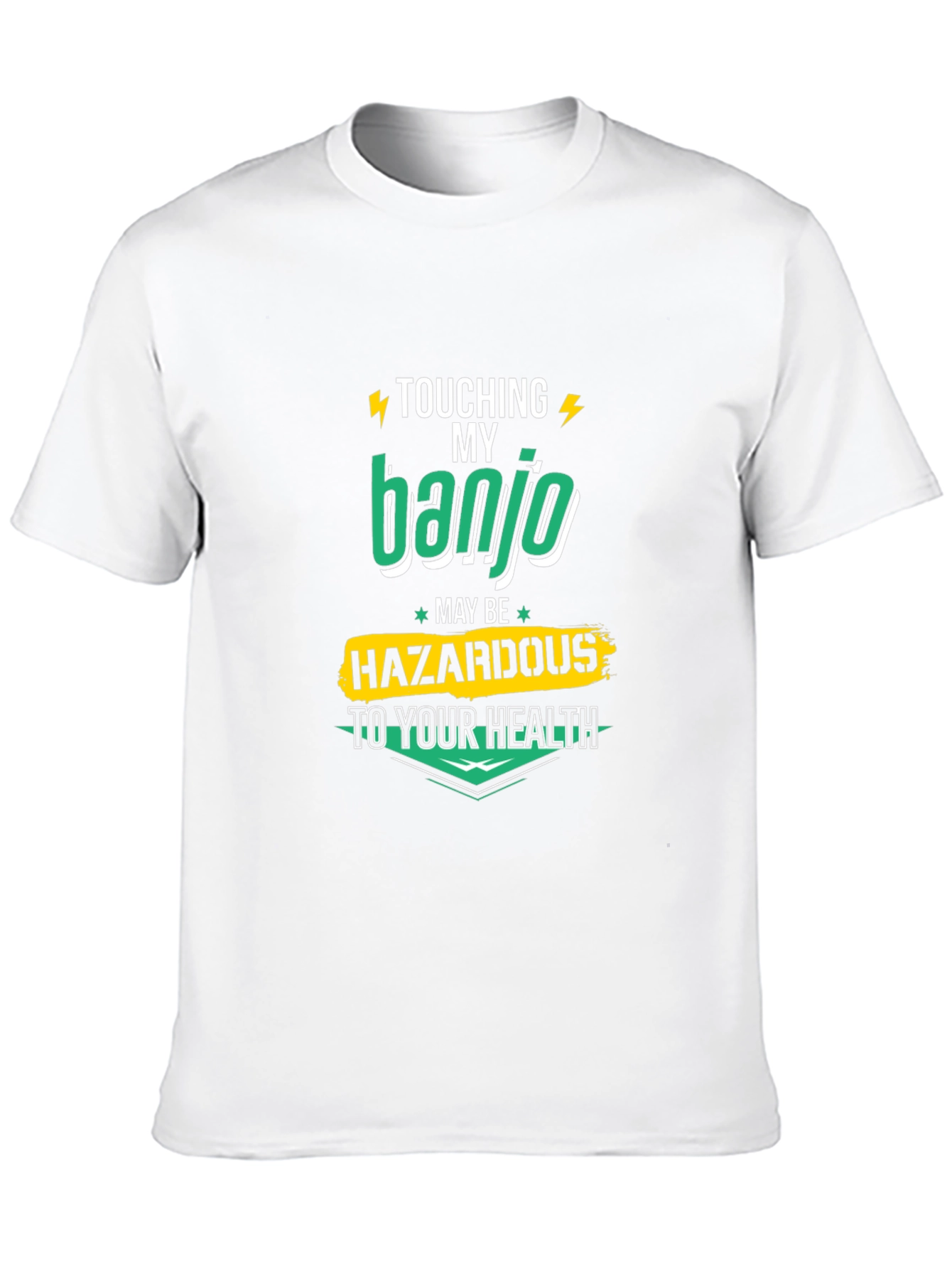 Banjo Hazardous T-Shirt - Funny Graphic Tee