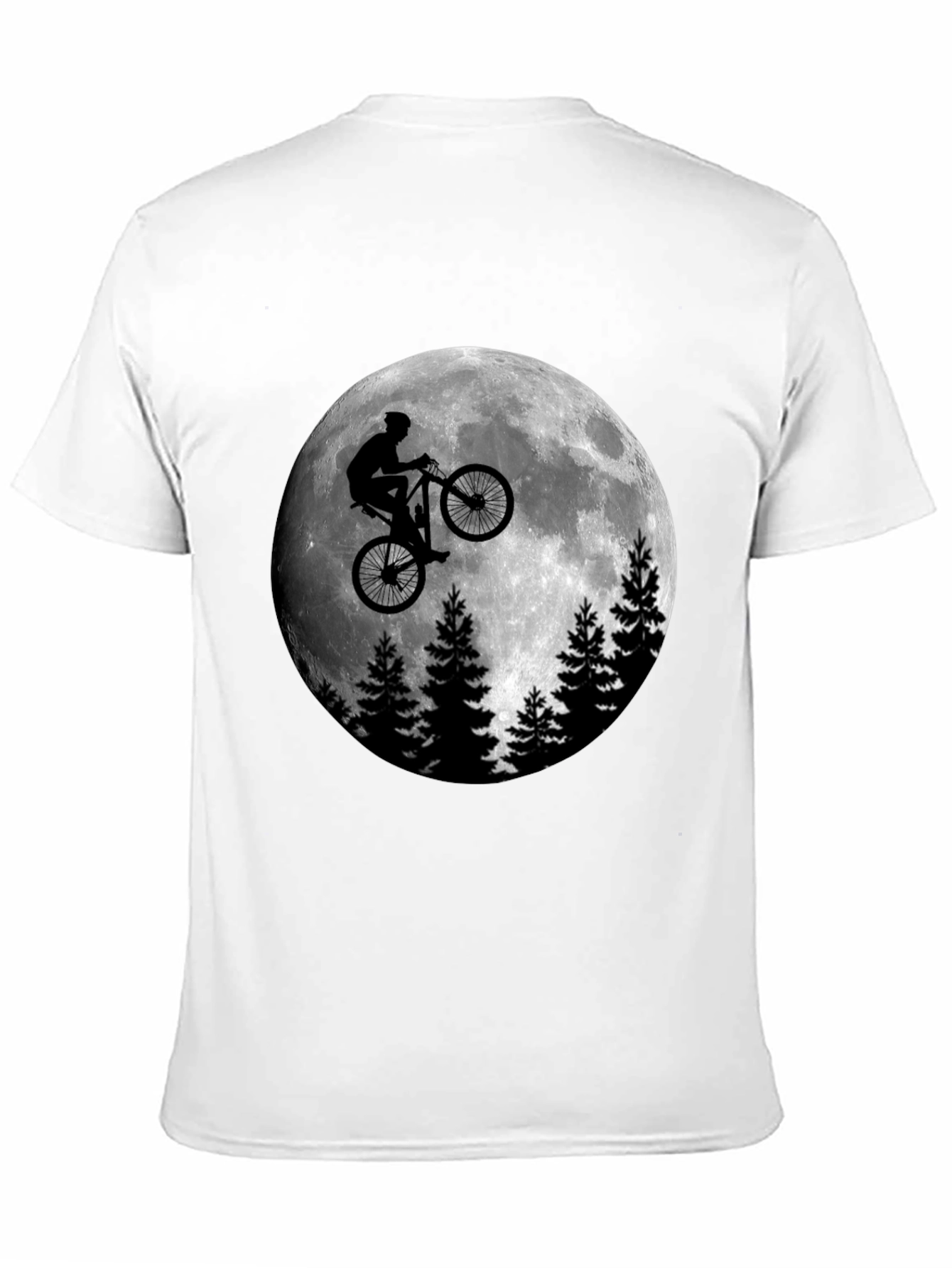Moon Rider Graphic T-Shirt - Mens Black Tee