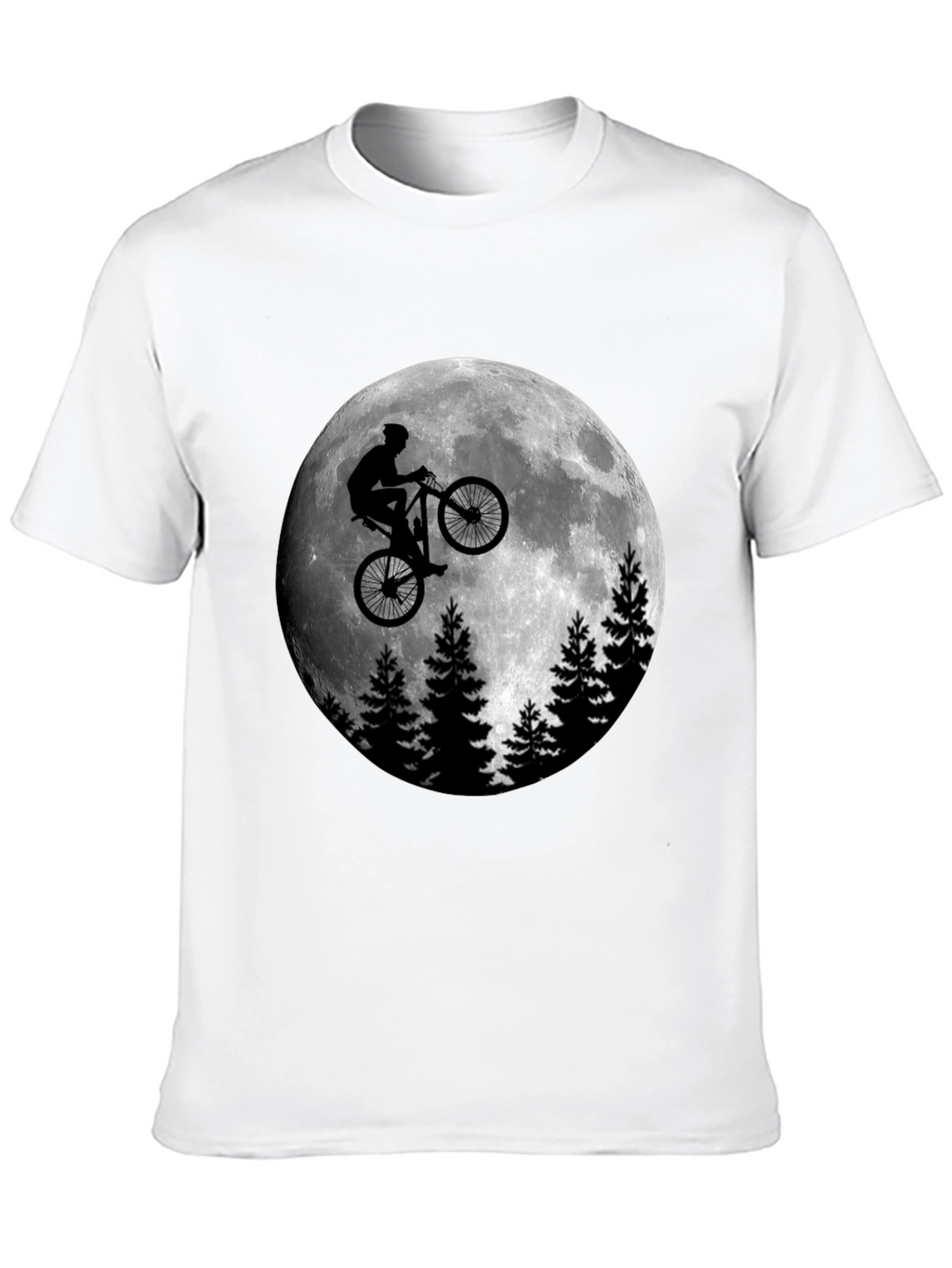 Moon Rider Graphic T-Shirt - Mens Black Tee