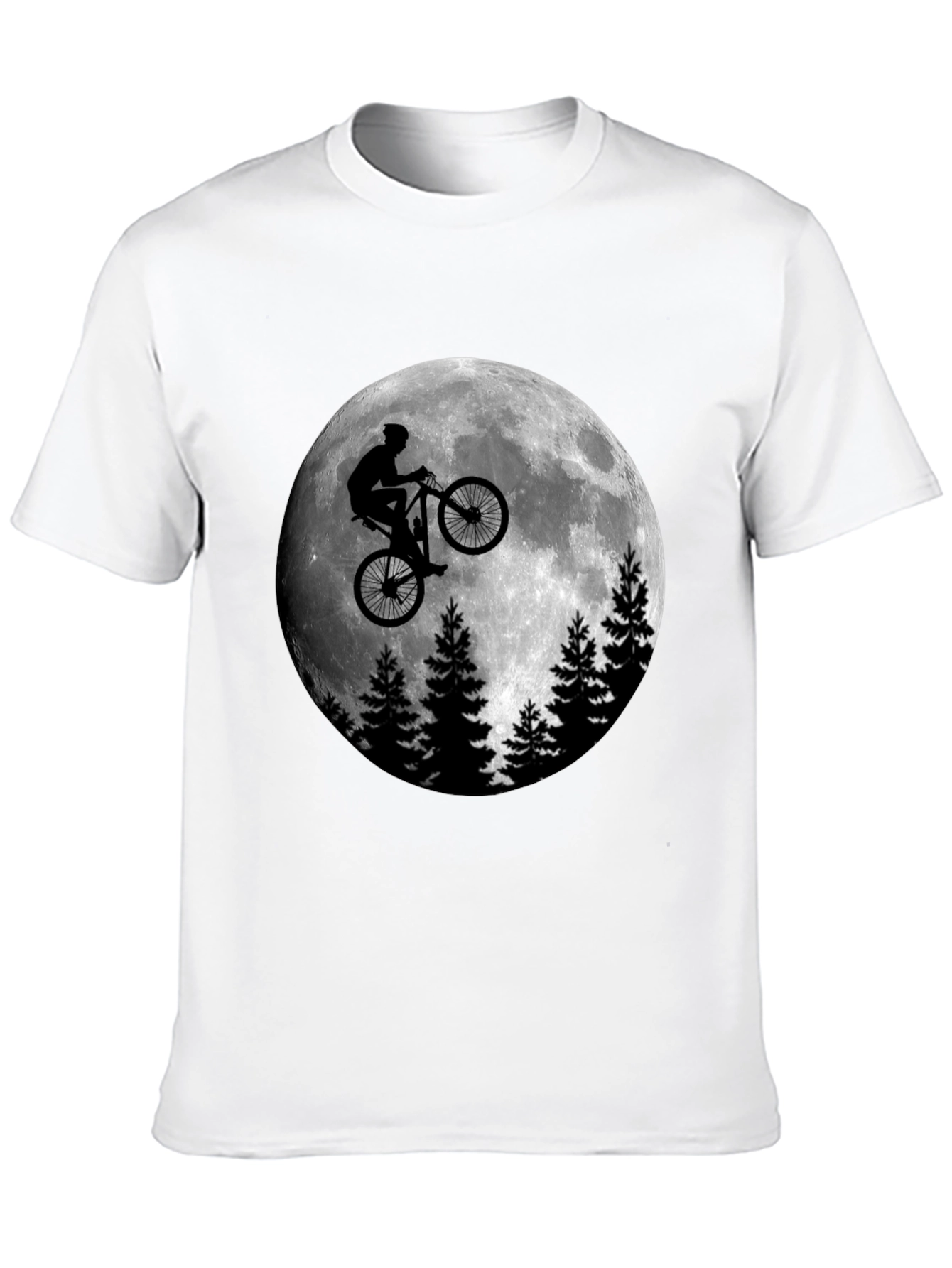 Moon Rider Graphic T-Shirt - Mens Black Tee
