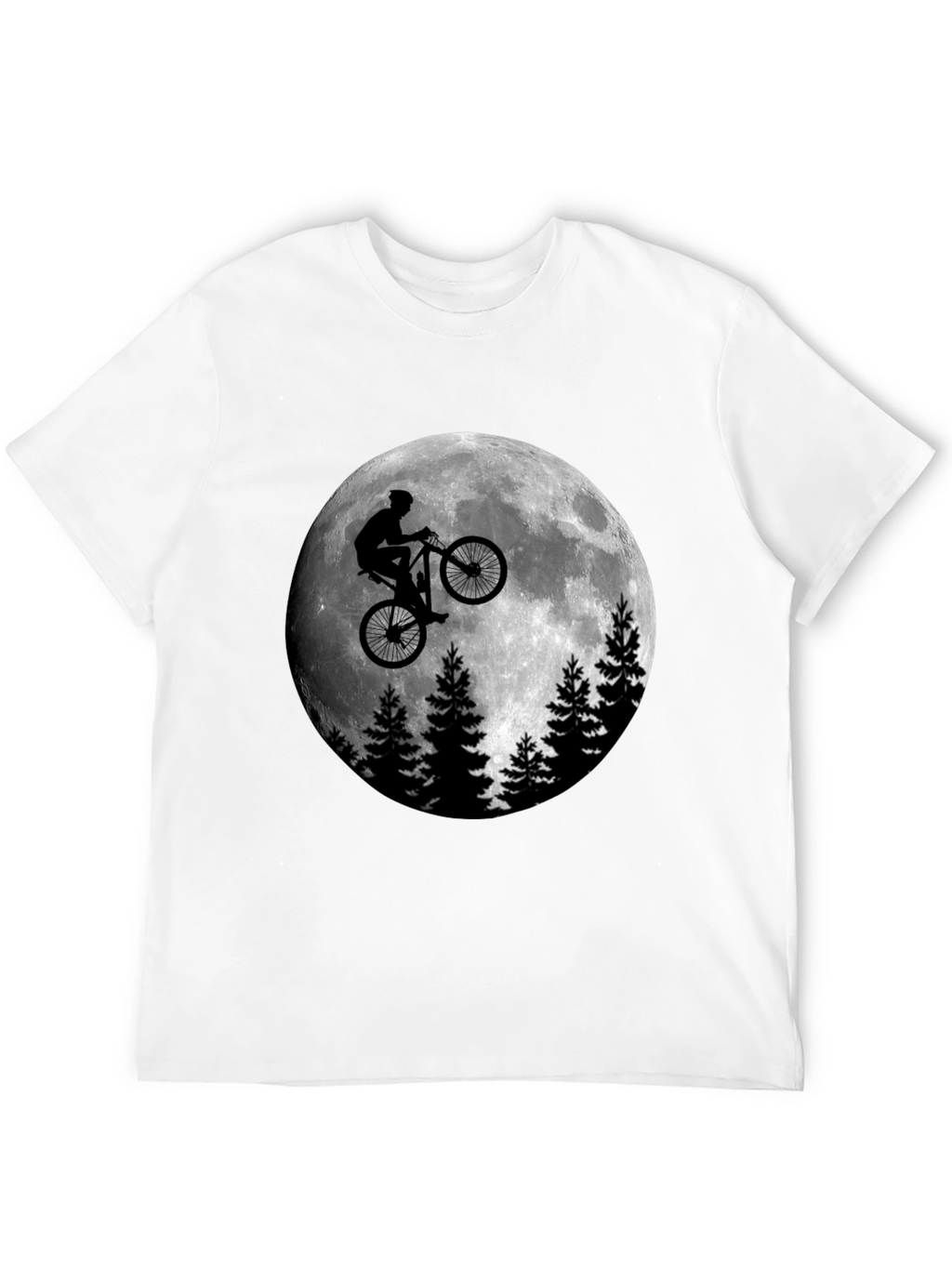 Moon Rider Graphic T-Shirt - Mens Black Tee