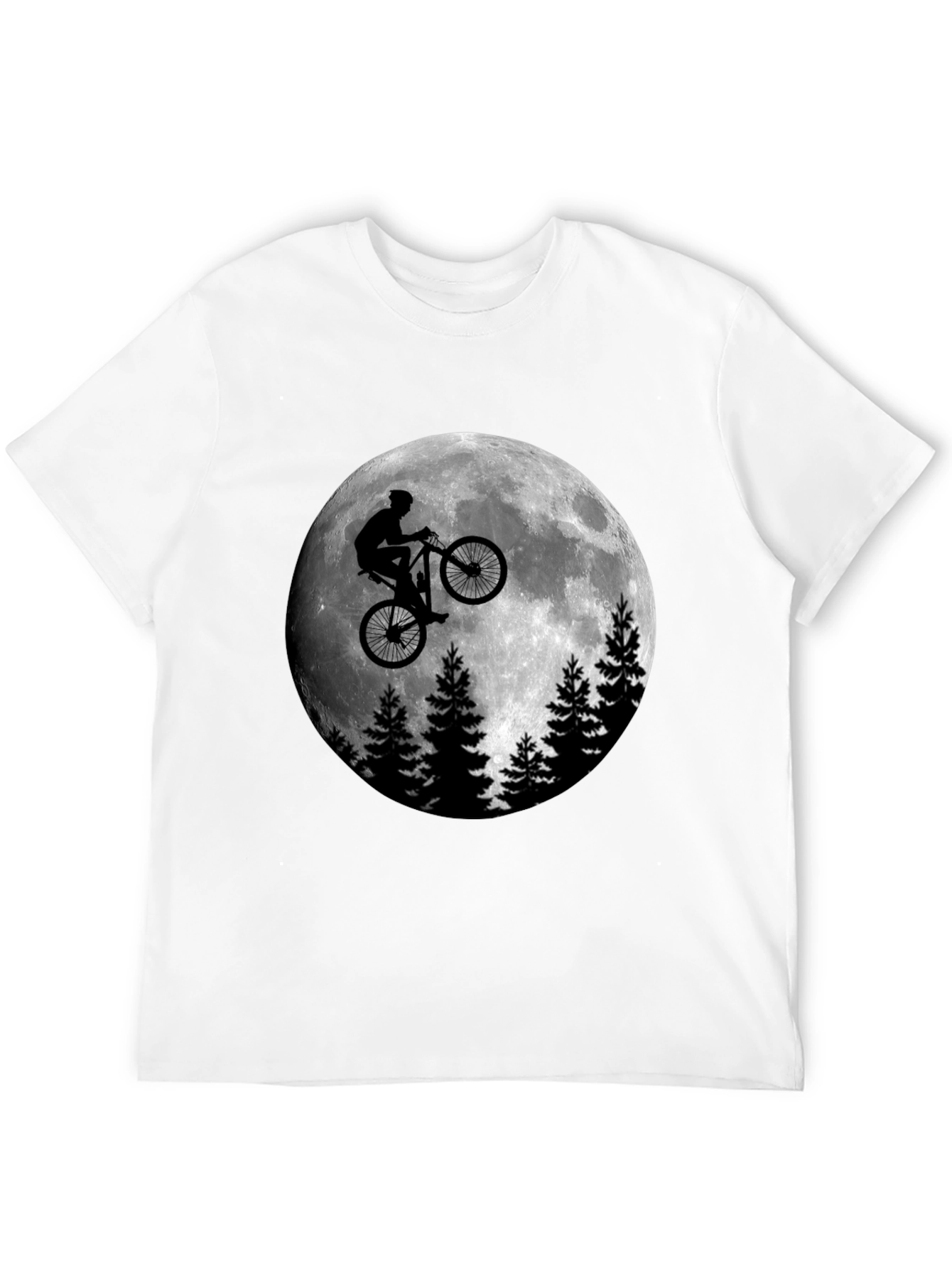 Moon Rider Graphic T-Shirt - Mens Black Tee