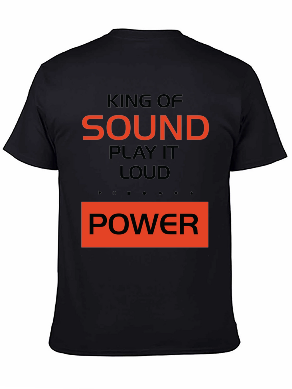 King of Sound Graphic Tee - Black