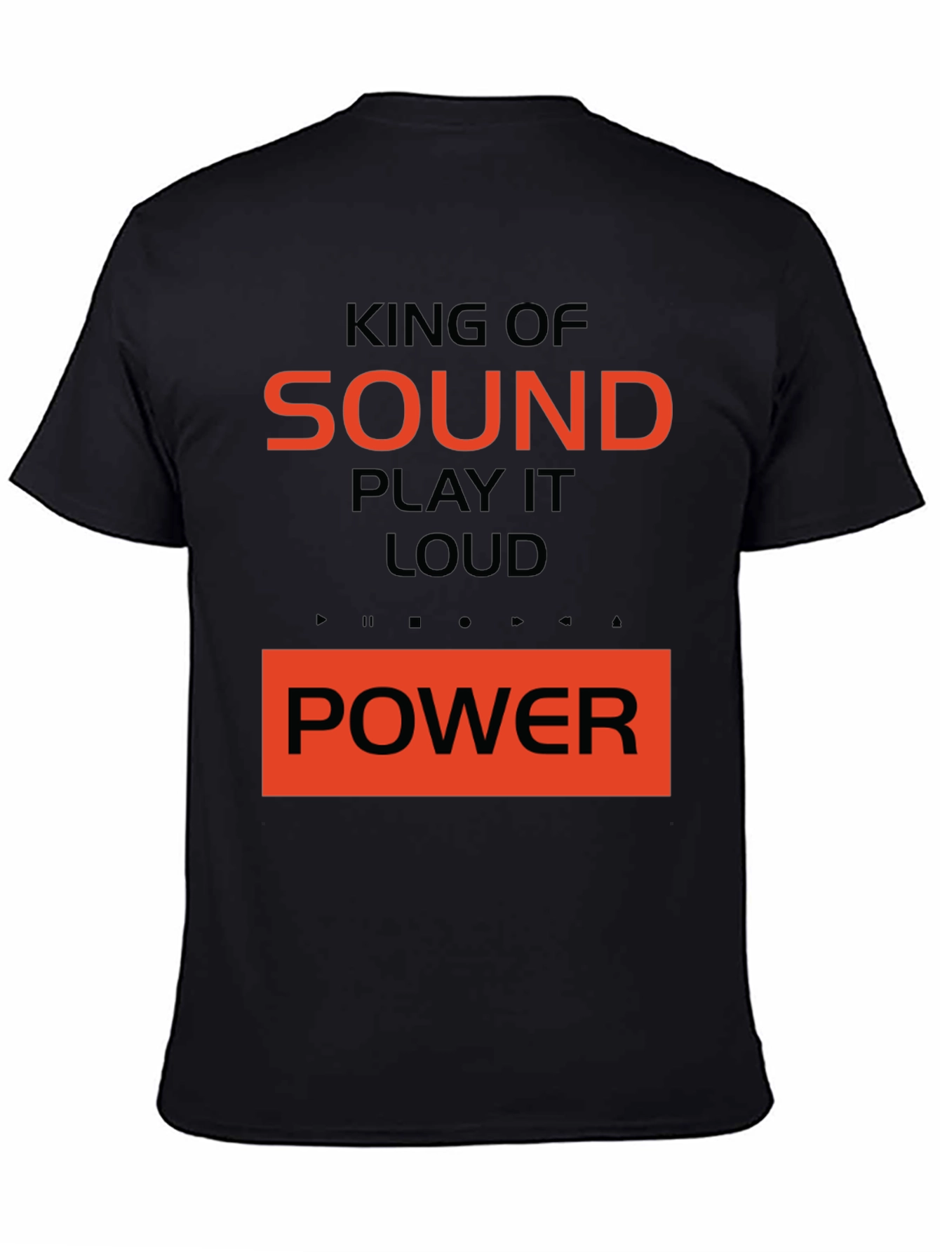 King of Sound Graphic Tee - Black