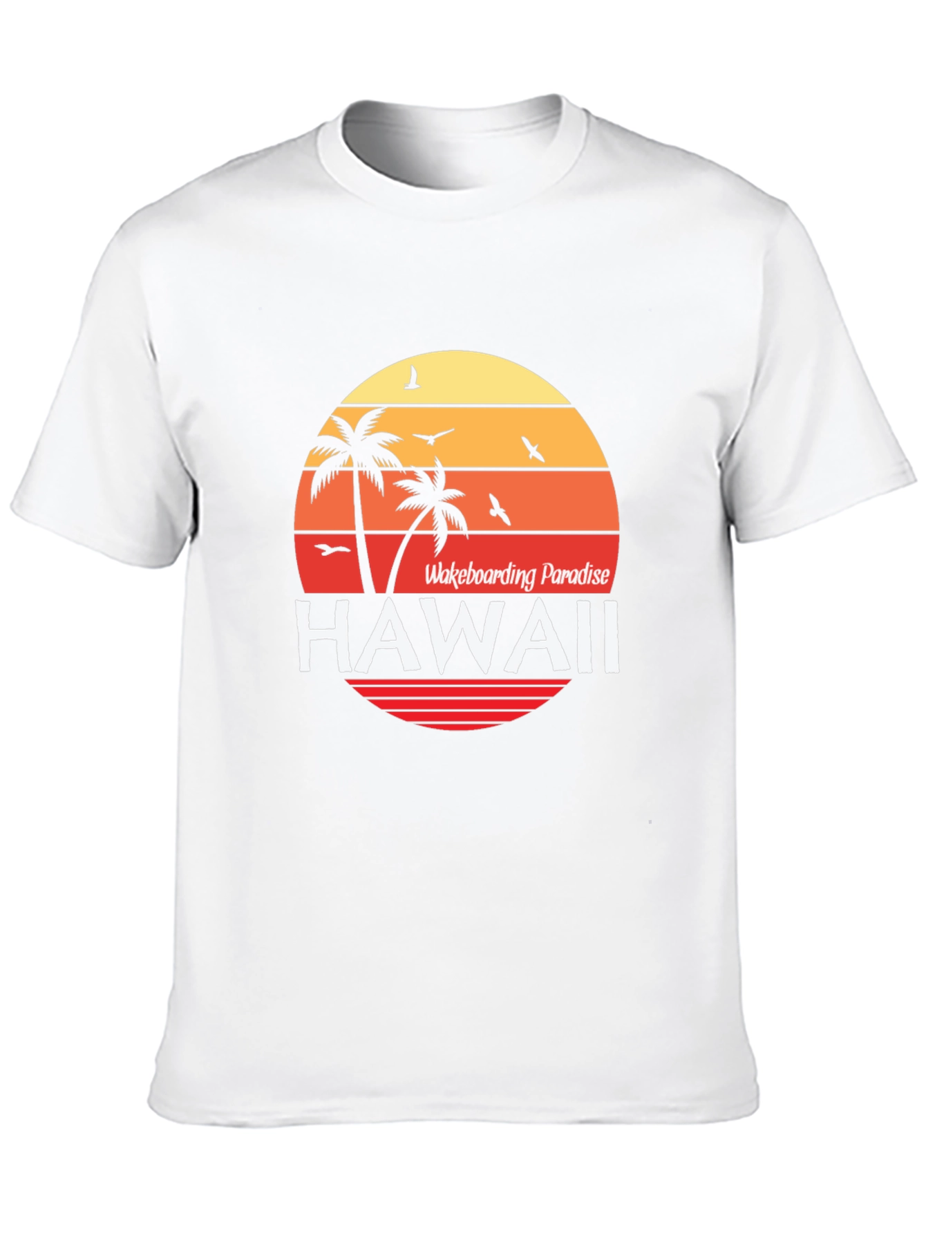 Hawaii Wakeboarding Paradise T-Shirt