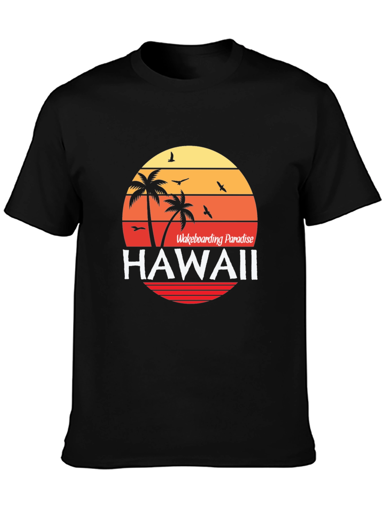 Hawaii Wakeboarding Paradise T-Shirt