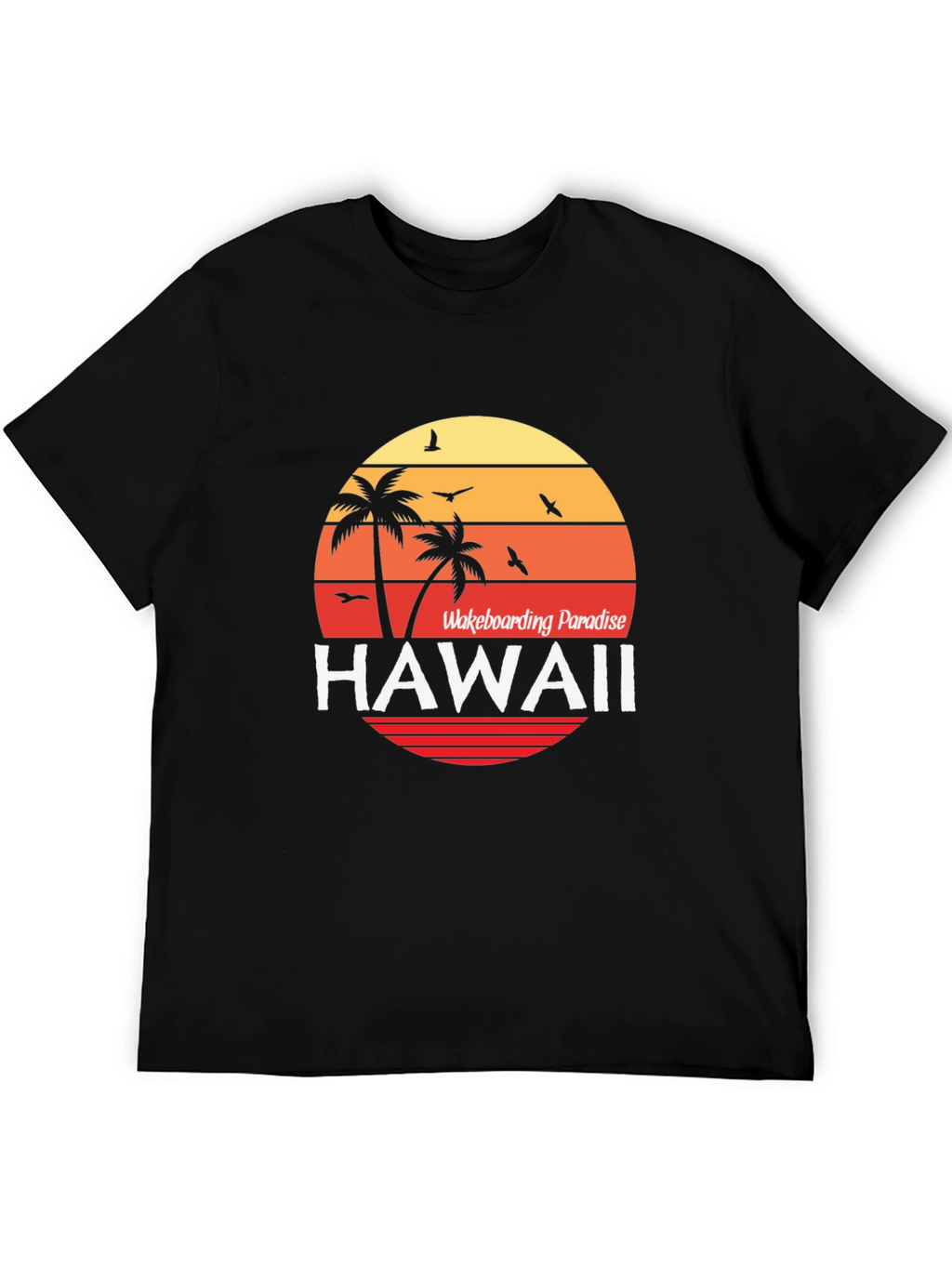 Hawaii Wakeboarding Paradise T-Shirt