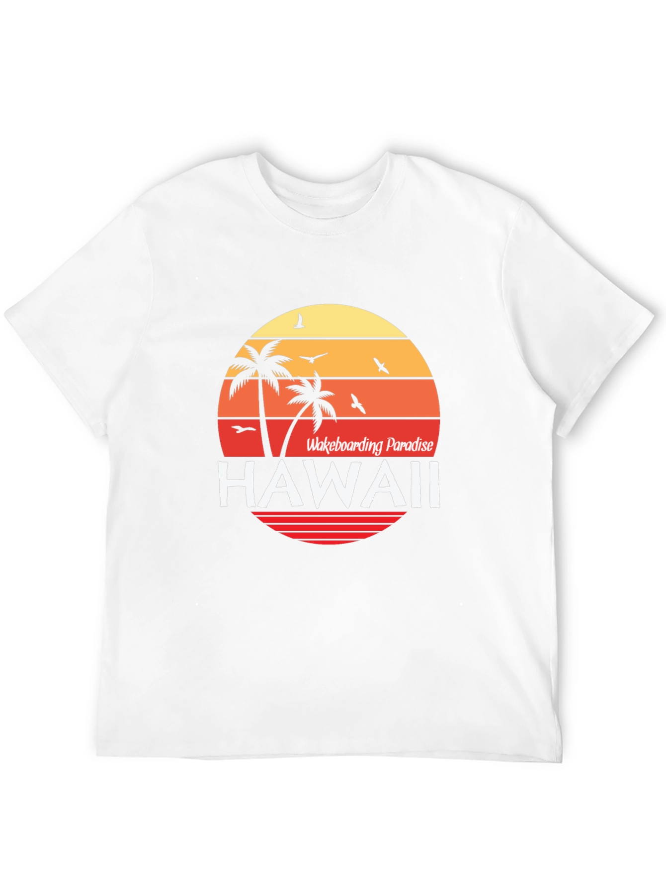 Hawaii Wakeboarding Paradise T-Shirt