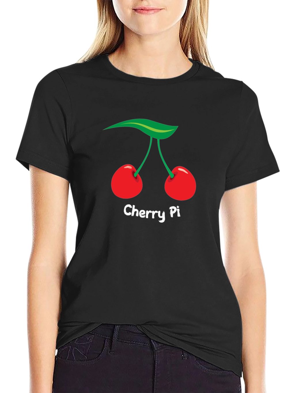 Cherry Pi Graphic Tee - Fun Pun T-Shirt
