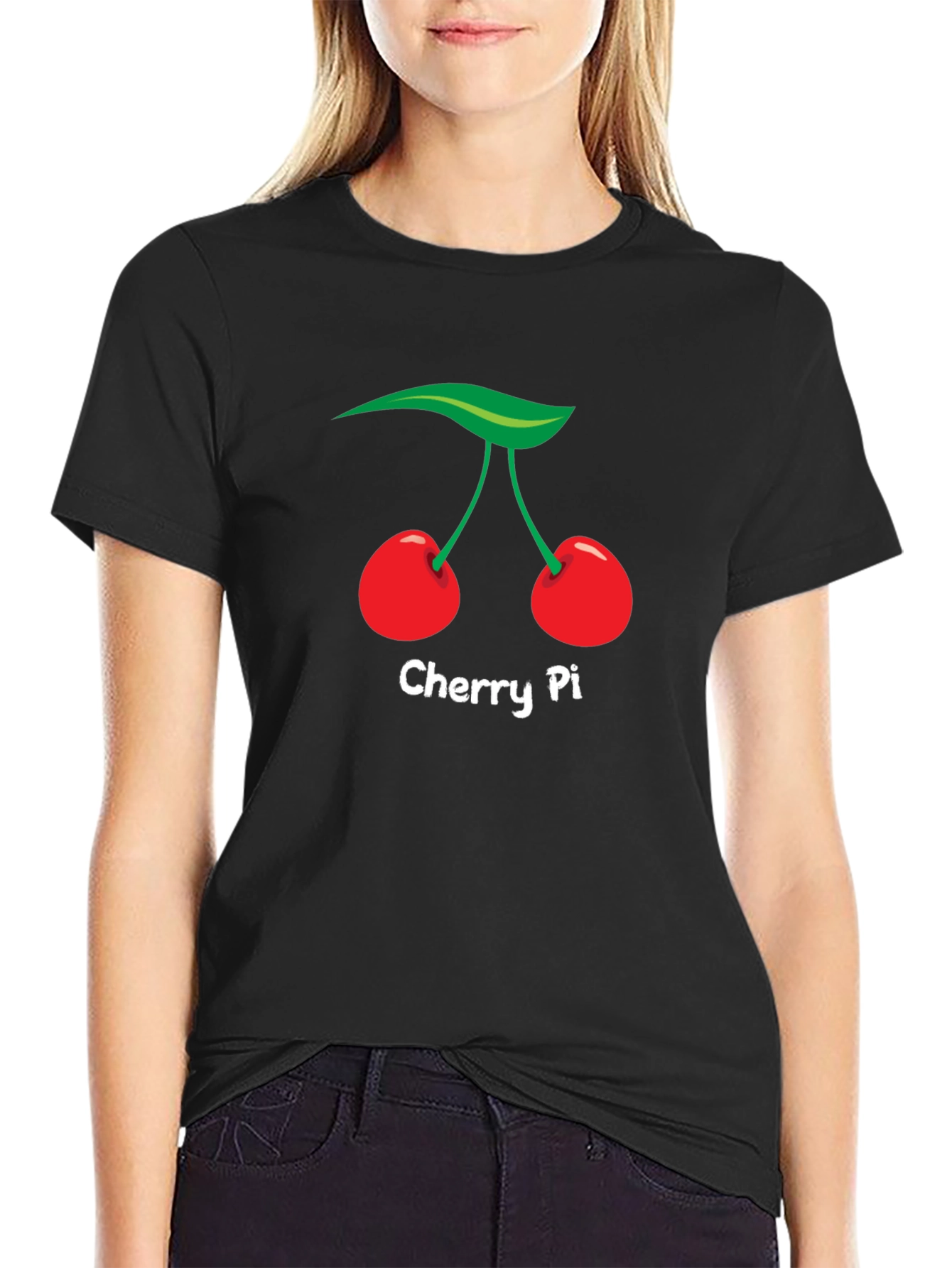 Cherry Pi Graphic Tee - Fun Pun T-Shirt