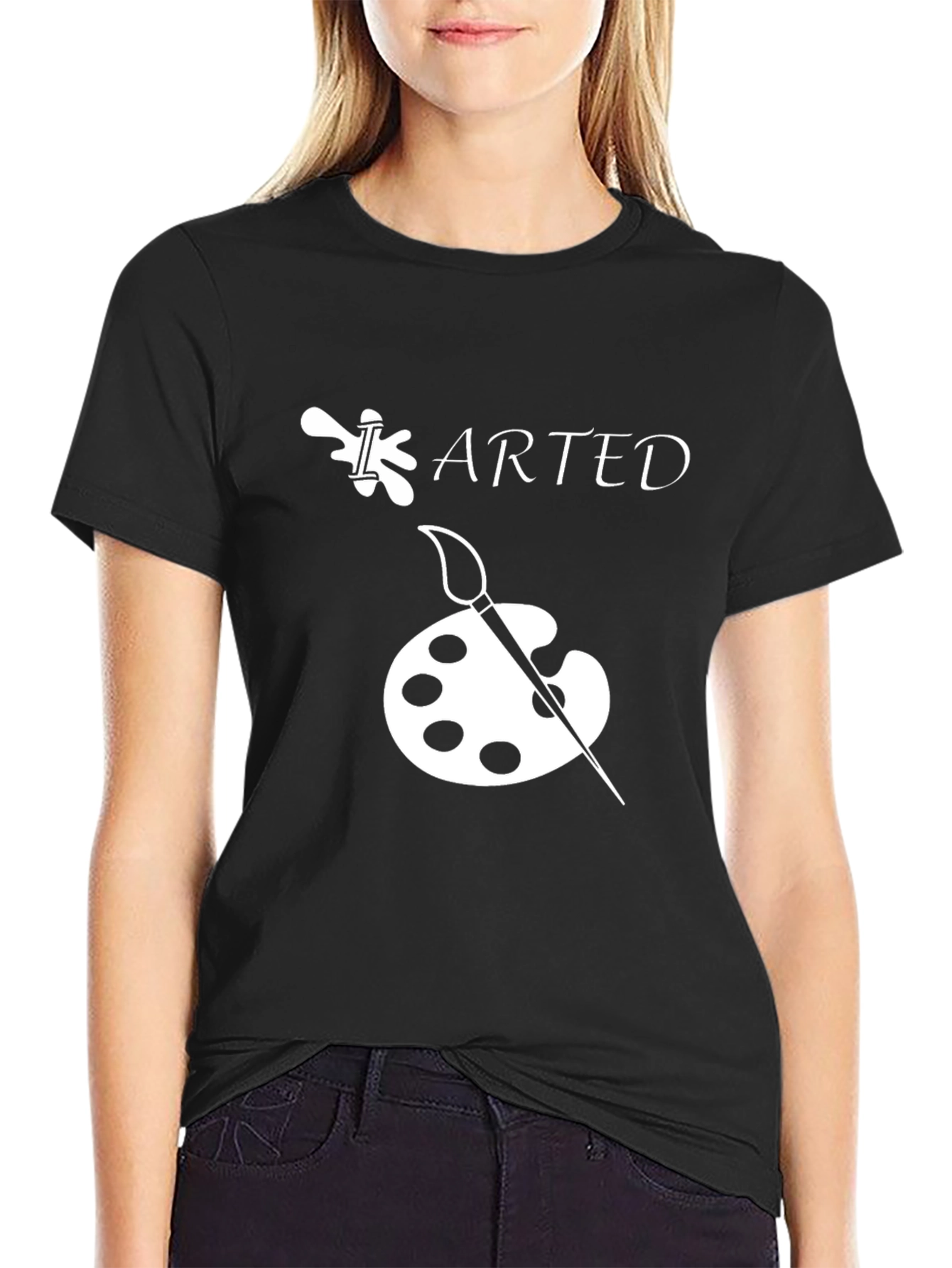 Arted T-Shirt - Artist Palette Design