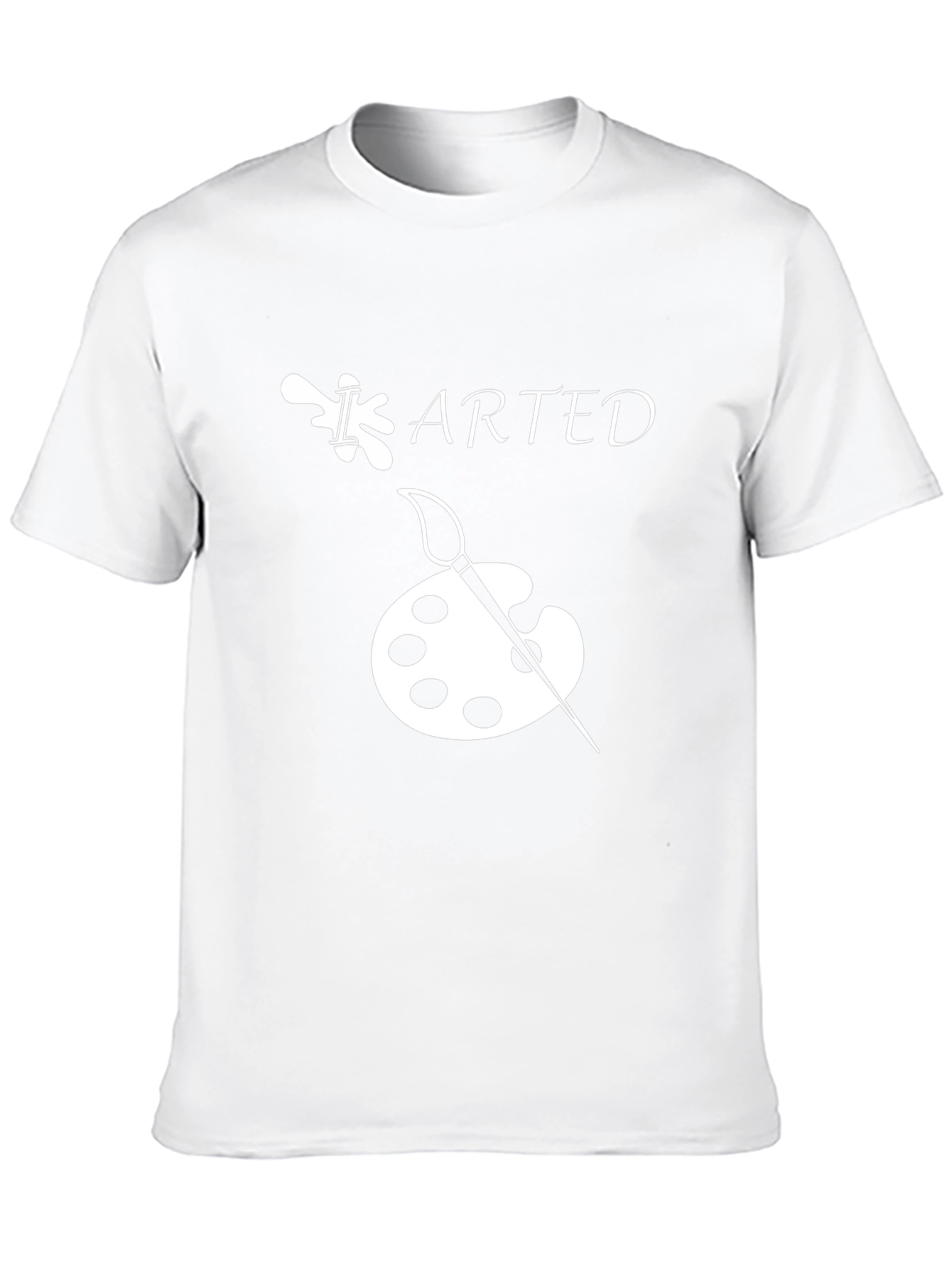 Arted T-Shirt - Artist Palette Design