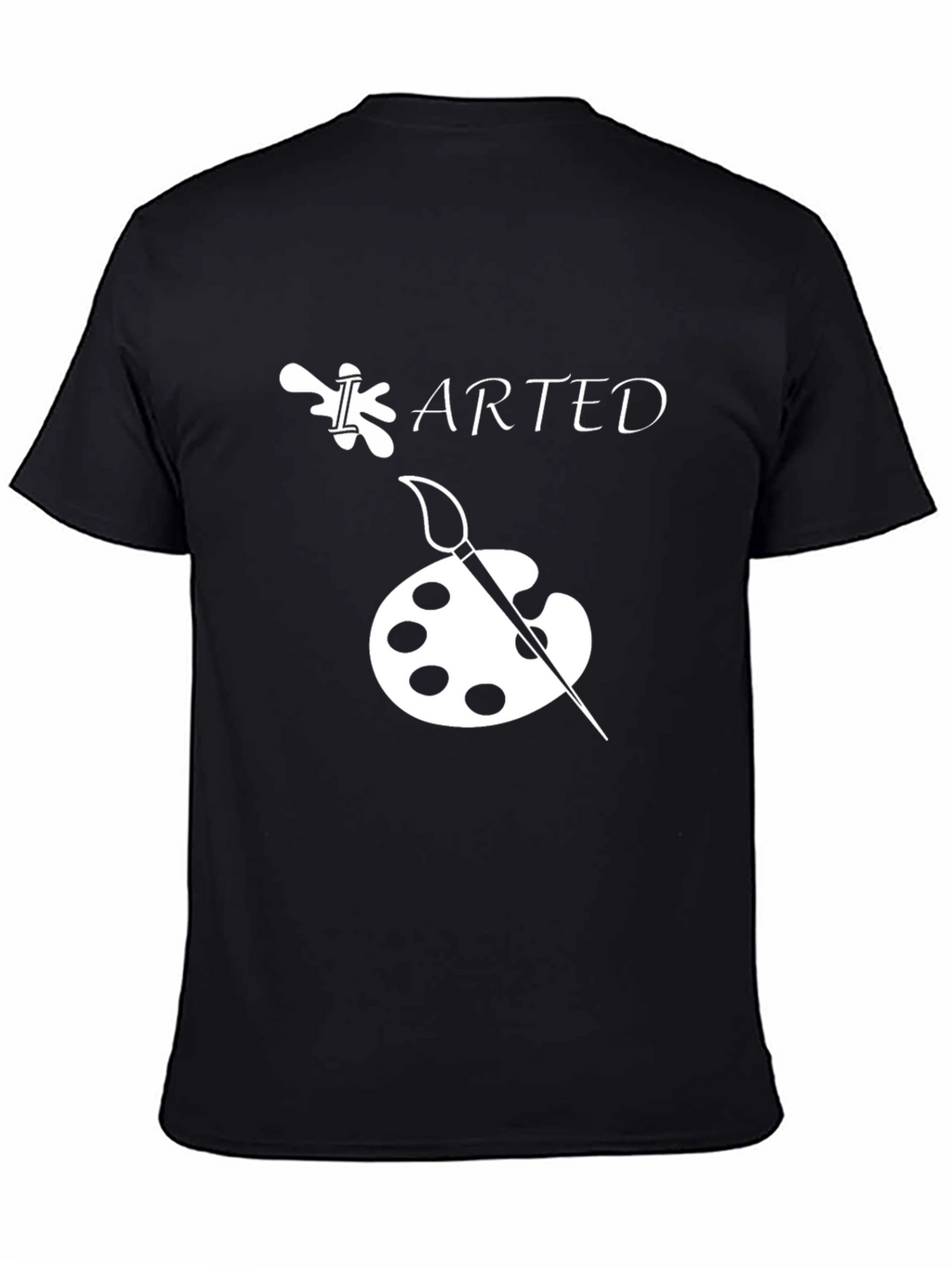 Arted T-Shirt - Artist Palette Design