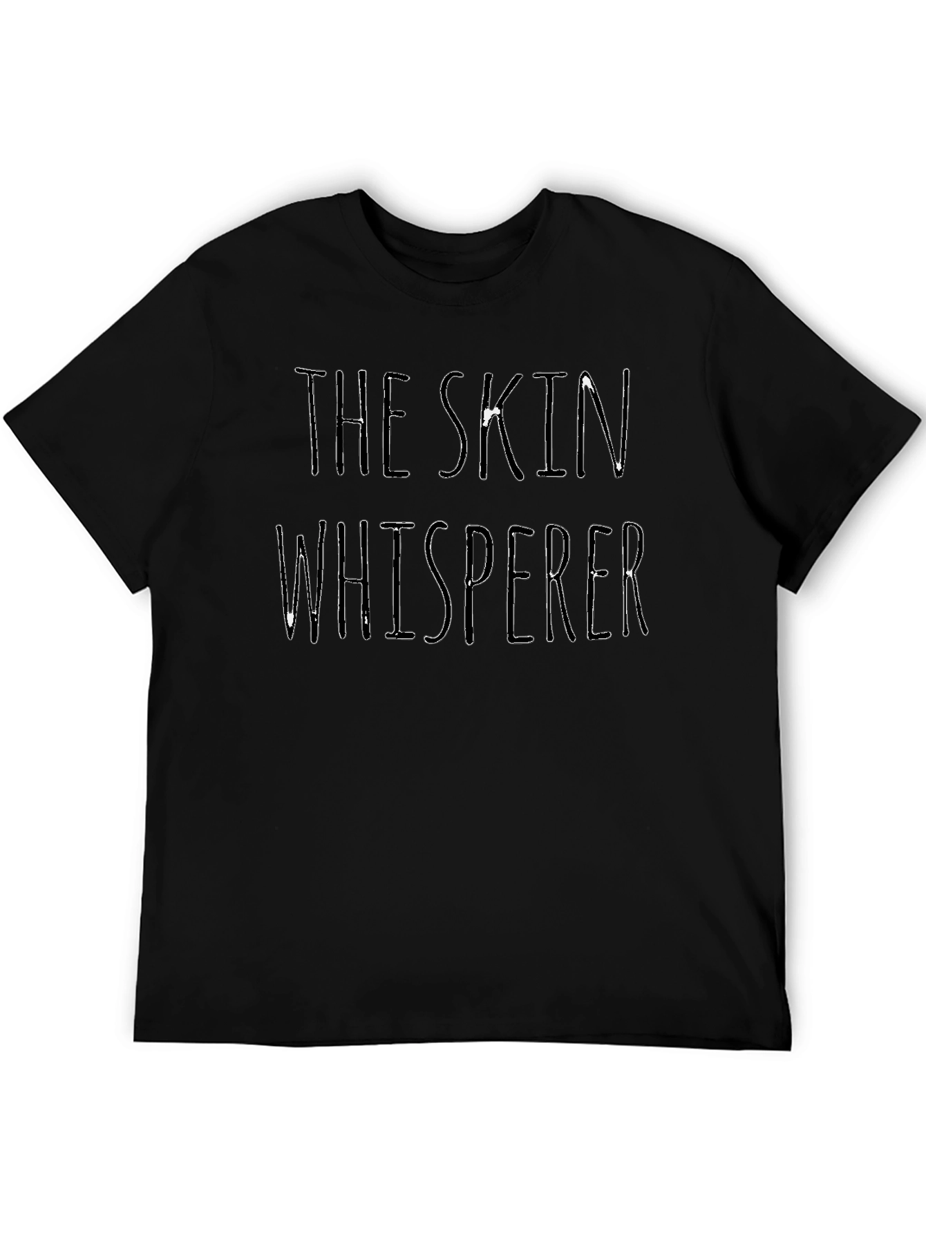 The Skin Whisperer Black Graphic Tee