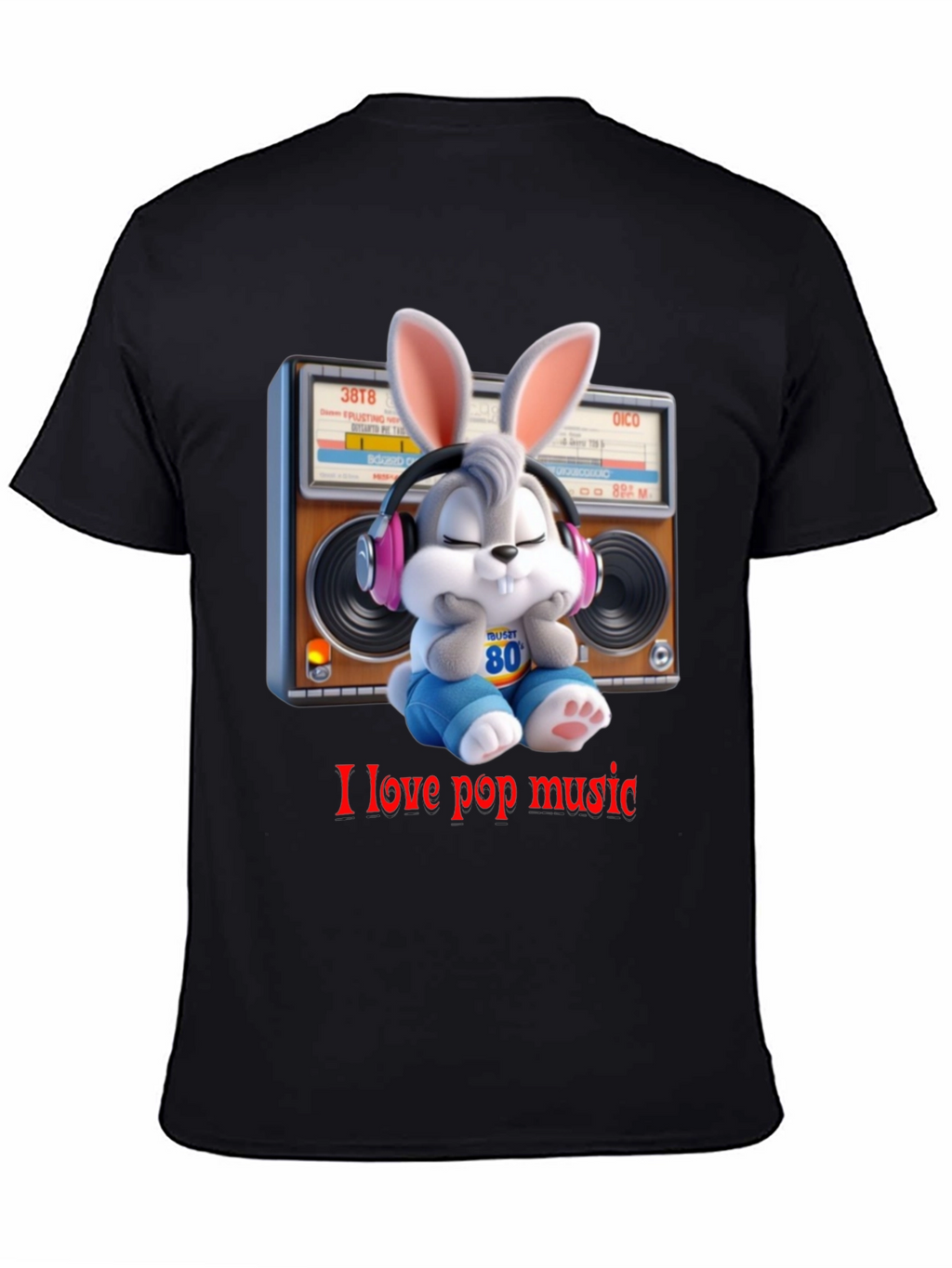 Bugs Bunny I Love Pop Music T-Shirt