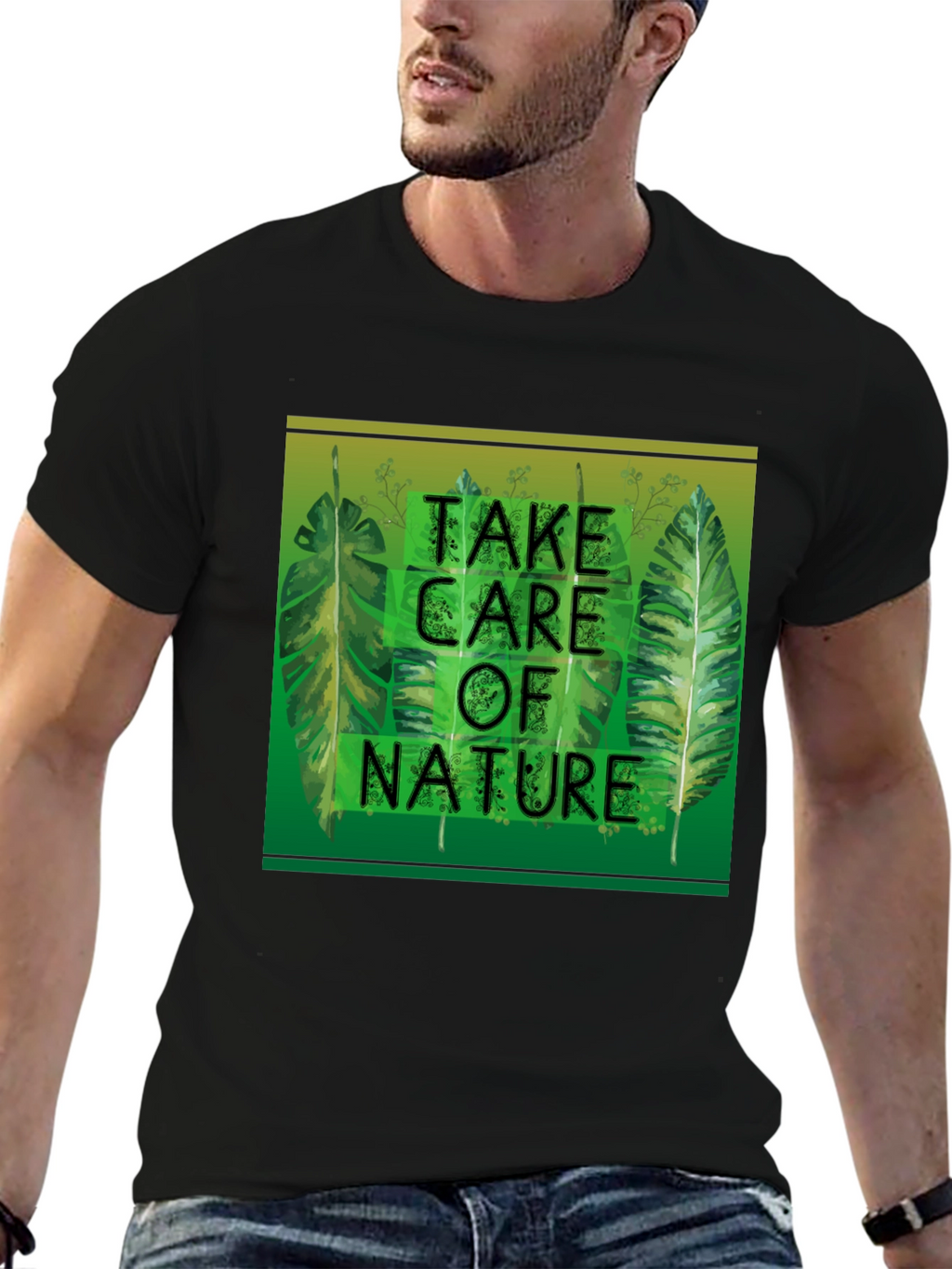Nature T-Shirt - Take Care of Nature Graphic Tee
