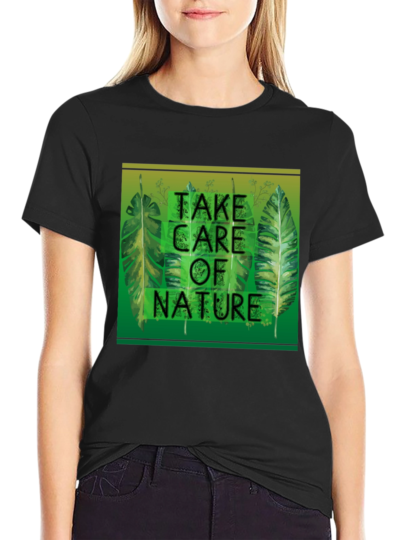 Nature T-Shirt - Take Care of Nature Graphic Tee