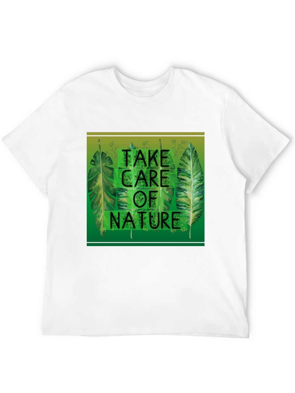 Nature T-Shirt - Take Care of Nature Graphic Tee