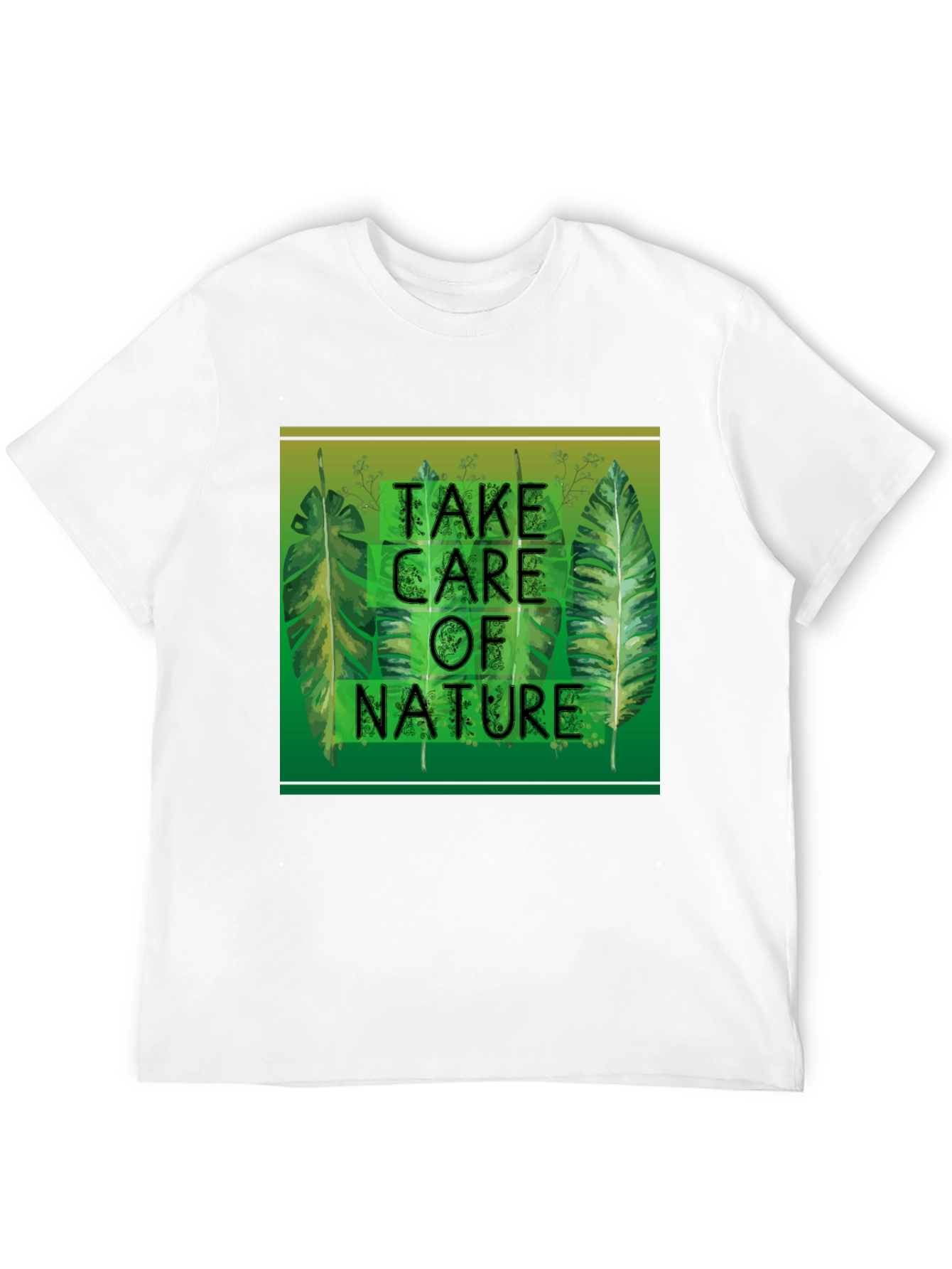 Nature T-Shirt - Take Care of Nature Graphic Tee