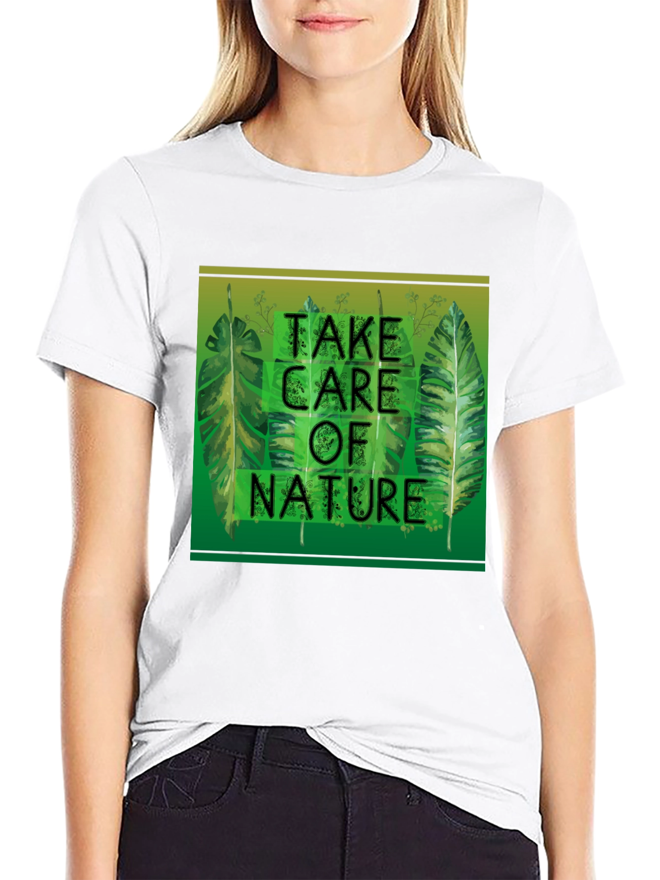 Nature T-Shirt - Take Care of Nature Graphic Tee