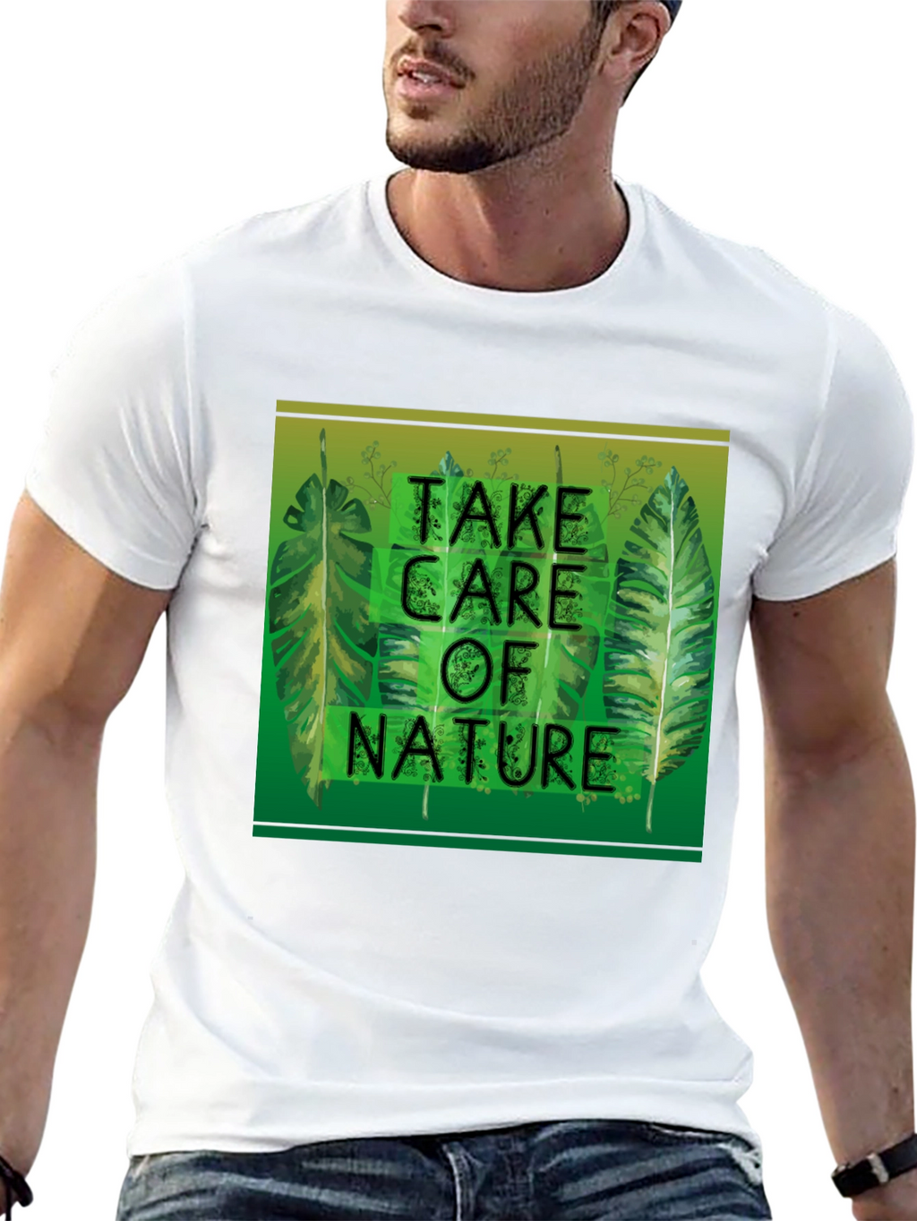 Nature T-Shirt - Take Care of Nature Graphic Tee