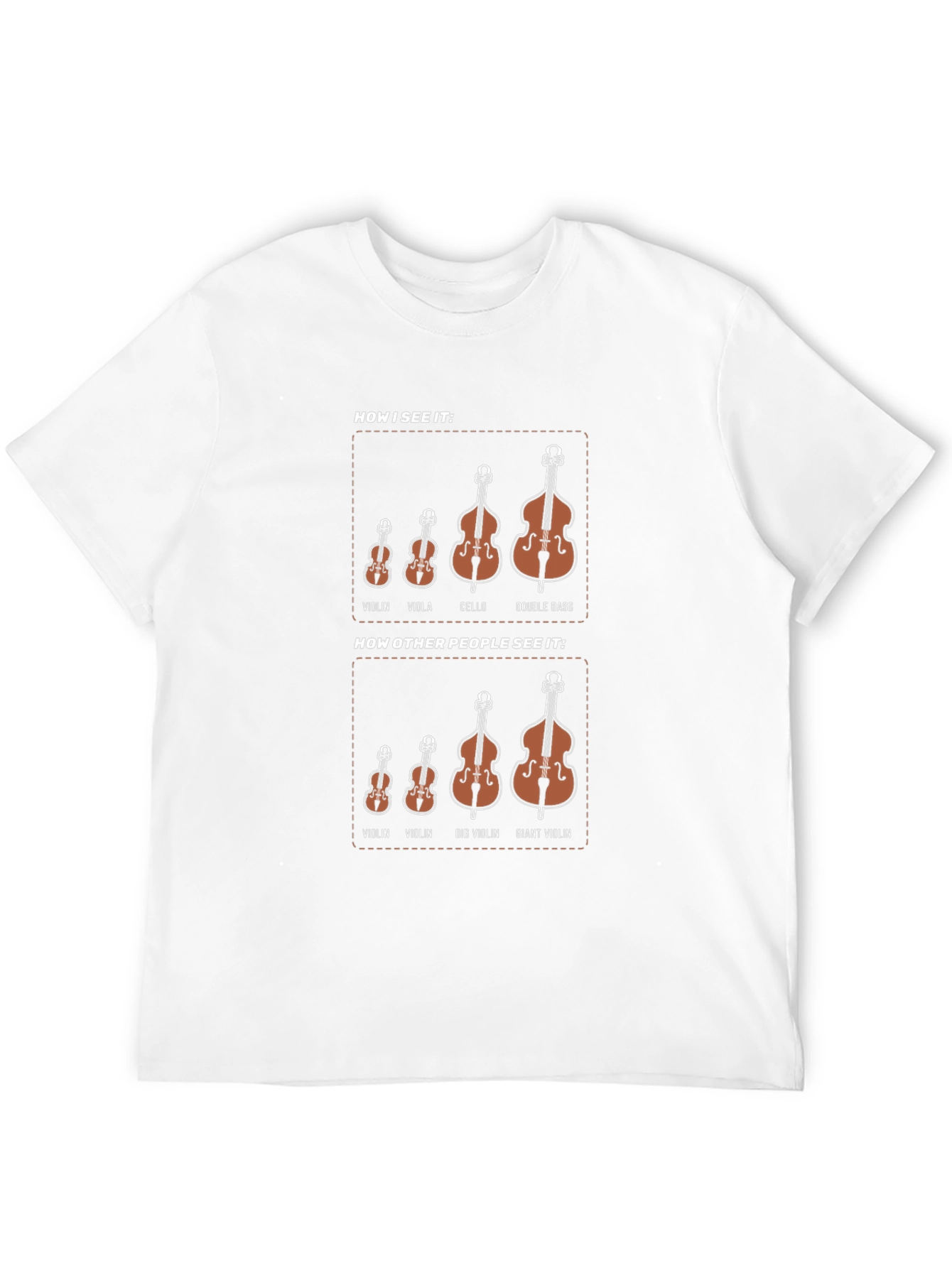 Musicians Humor T-Shirt - How I See It